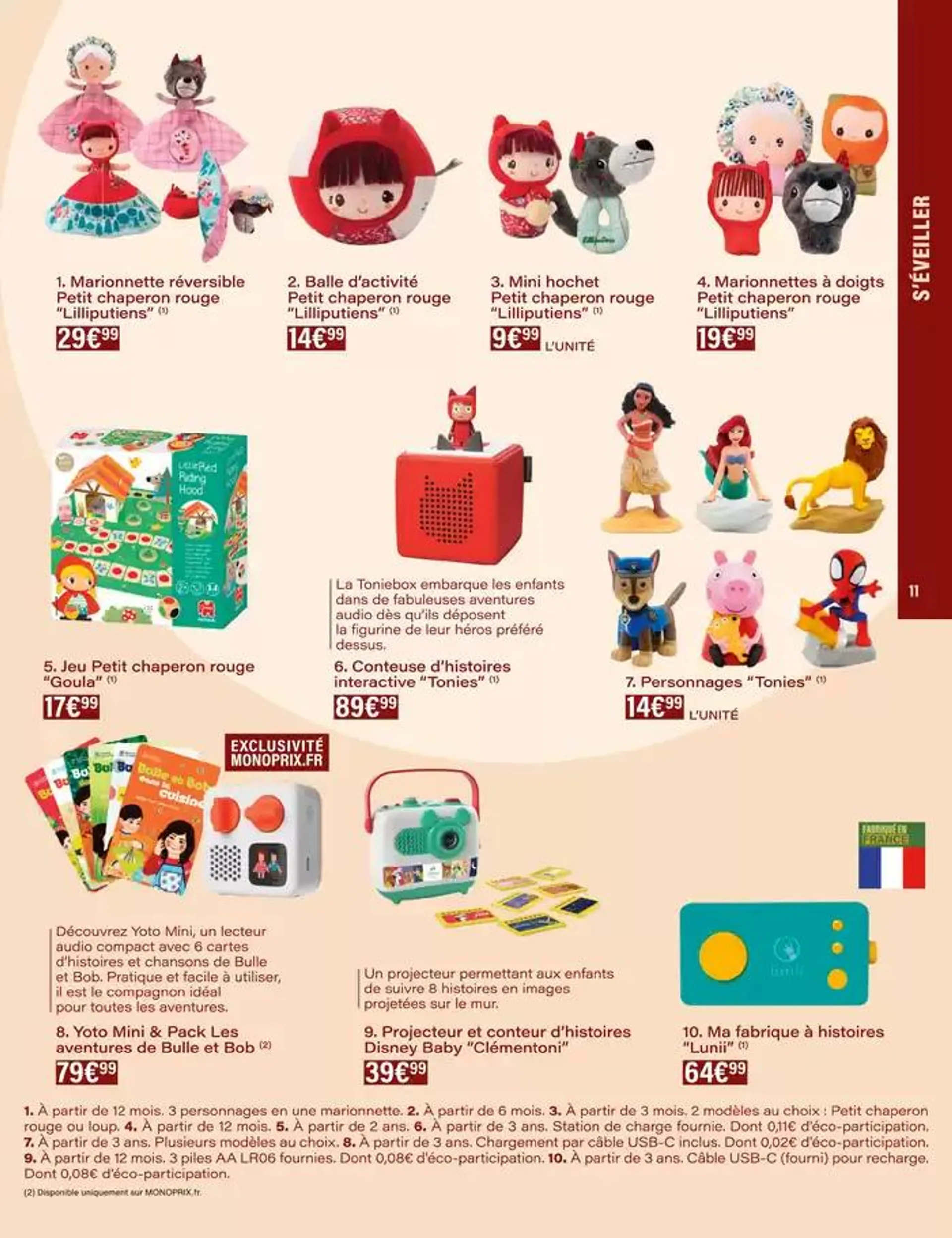 Les jouets de Noël du 25 octobre au 31 décembre 2024 - Catalogue page 11