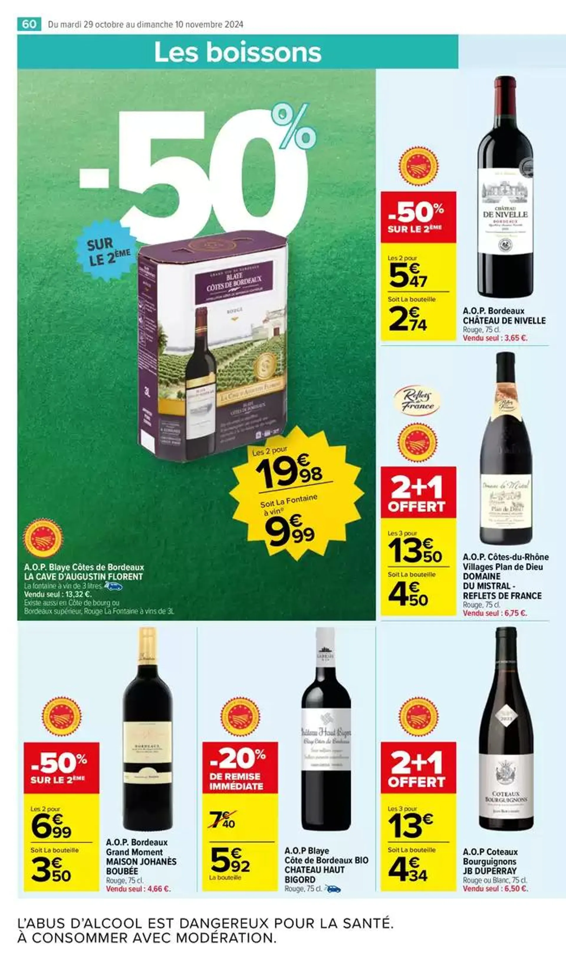 20 ANS DE FIDÉLITÉ, ÇA SE FÊTE du 29 octobre au 10 novembre 2024 - Catalogue page 62