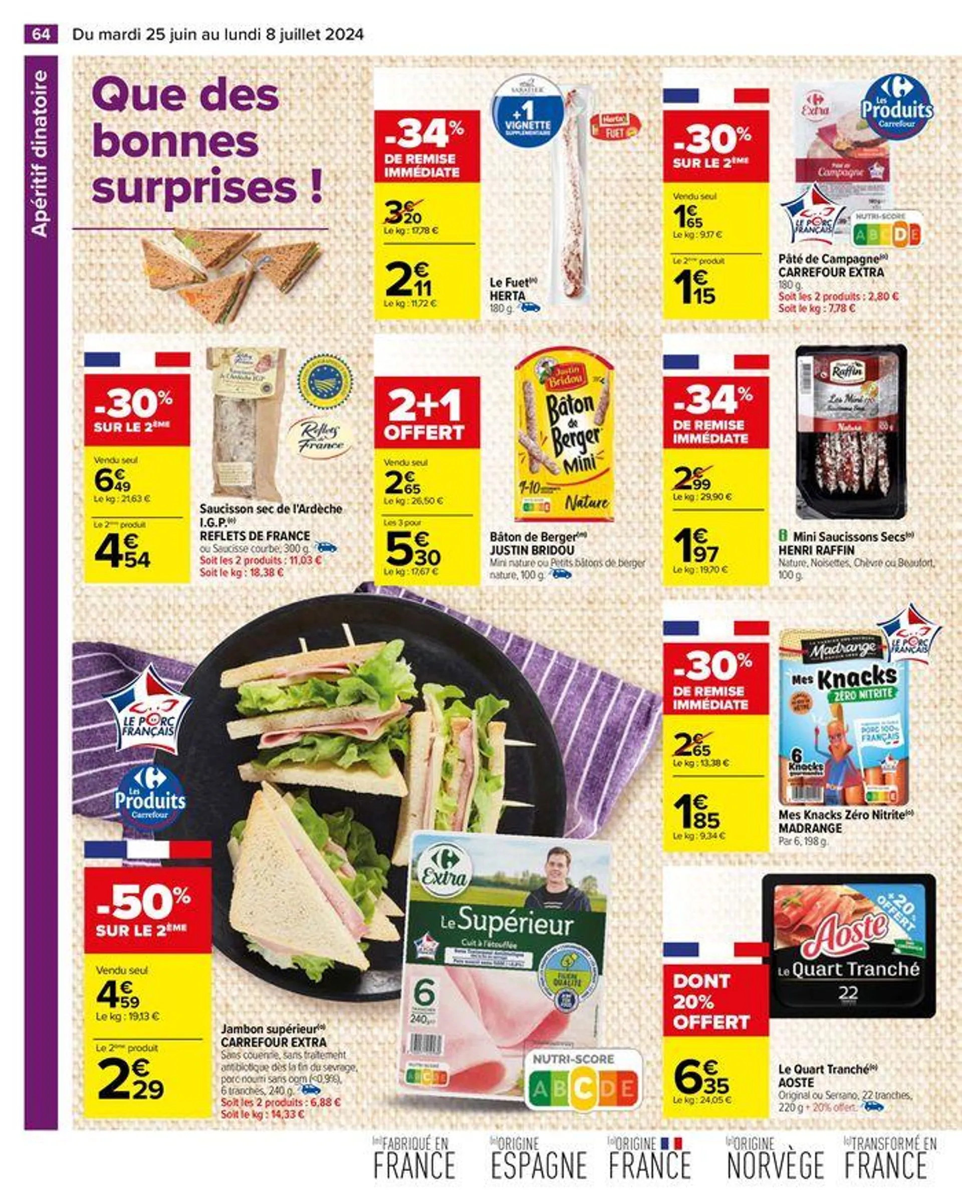 Les journées belles et rebelles - 50% d'Economies du 25 juin au 8 juillet 2024 - Catalogue page 66