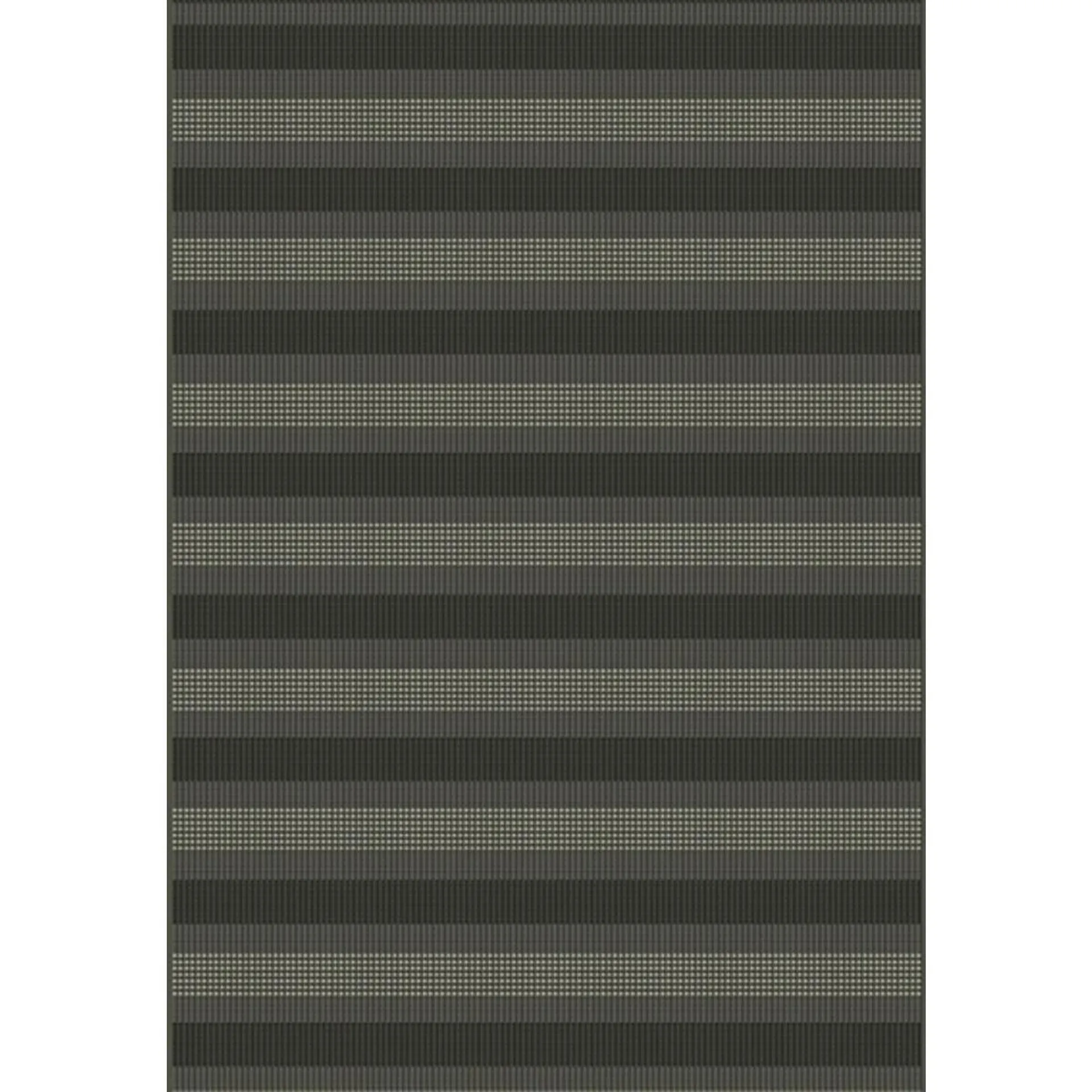 Tapis d'extérieur velours - 100 % Polypropylène - 120 x 170 cm - Gris