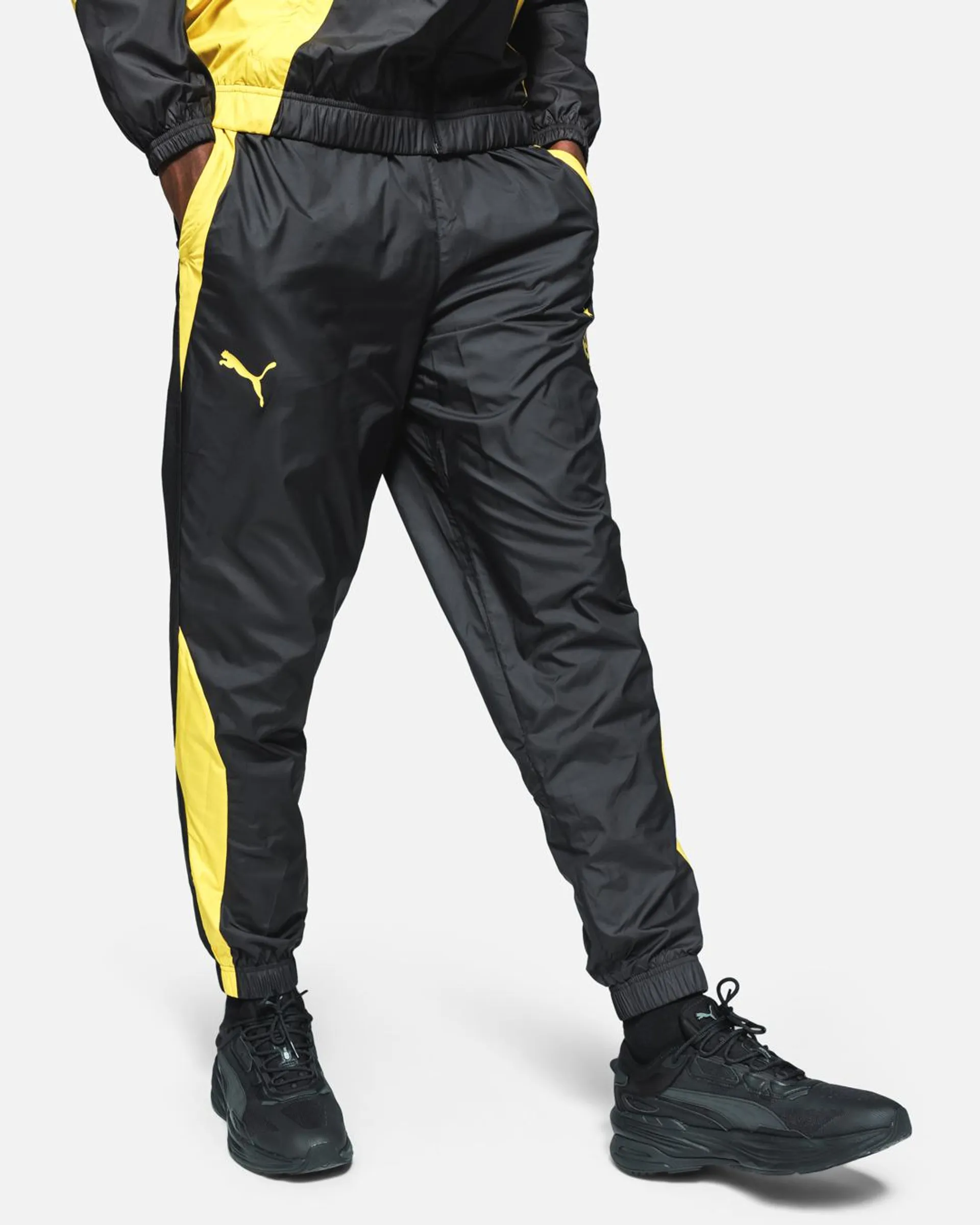 Dortmund 2023/2024 Track Pants - Black/Yellow