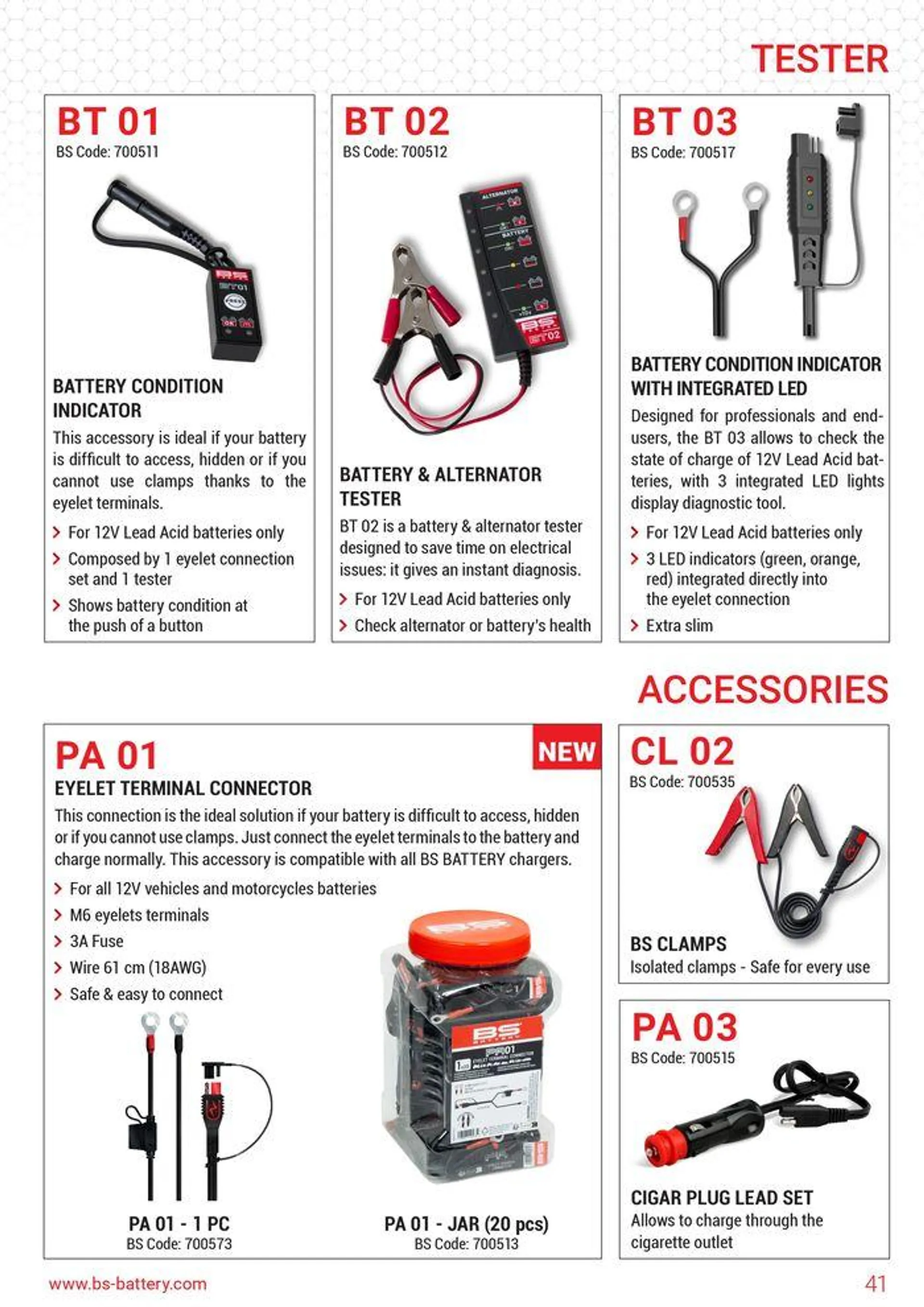 BS BATTERY 2024 du 12 septembre au 31 décembre 2024 - Catalogue page 41