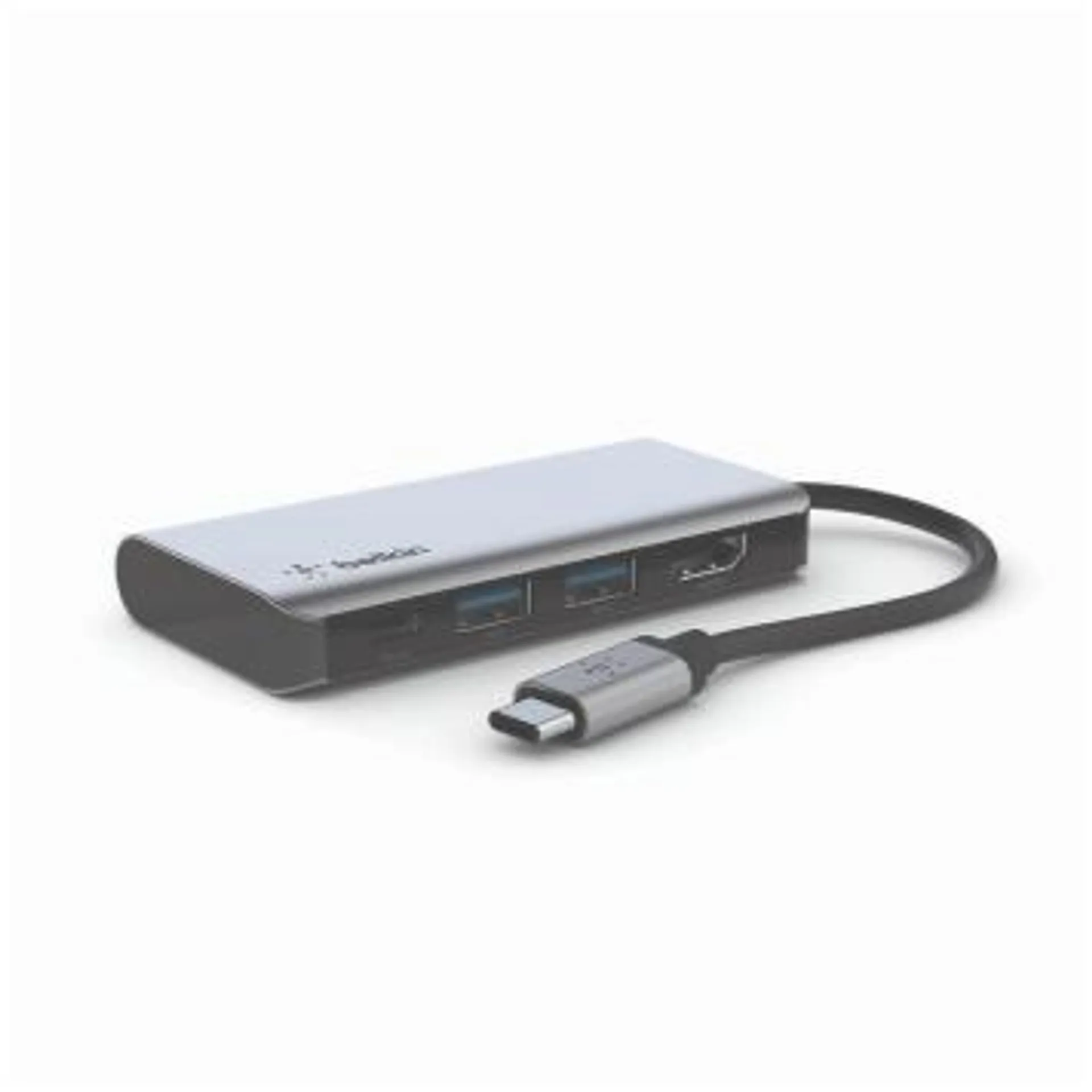 Adaptateur Hub USB C multiport 4 en 1 Belkin noir