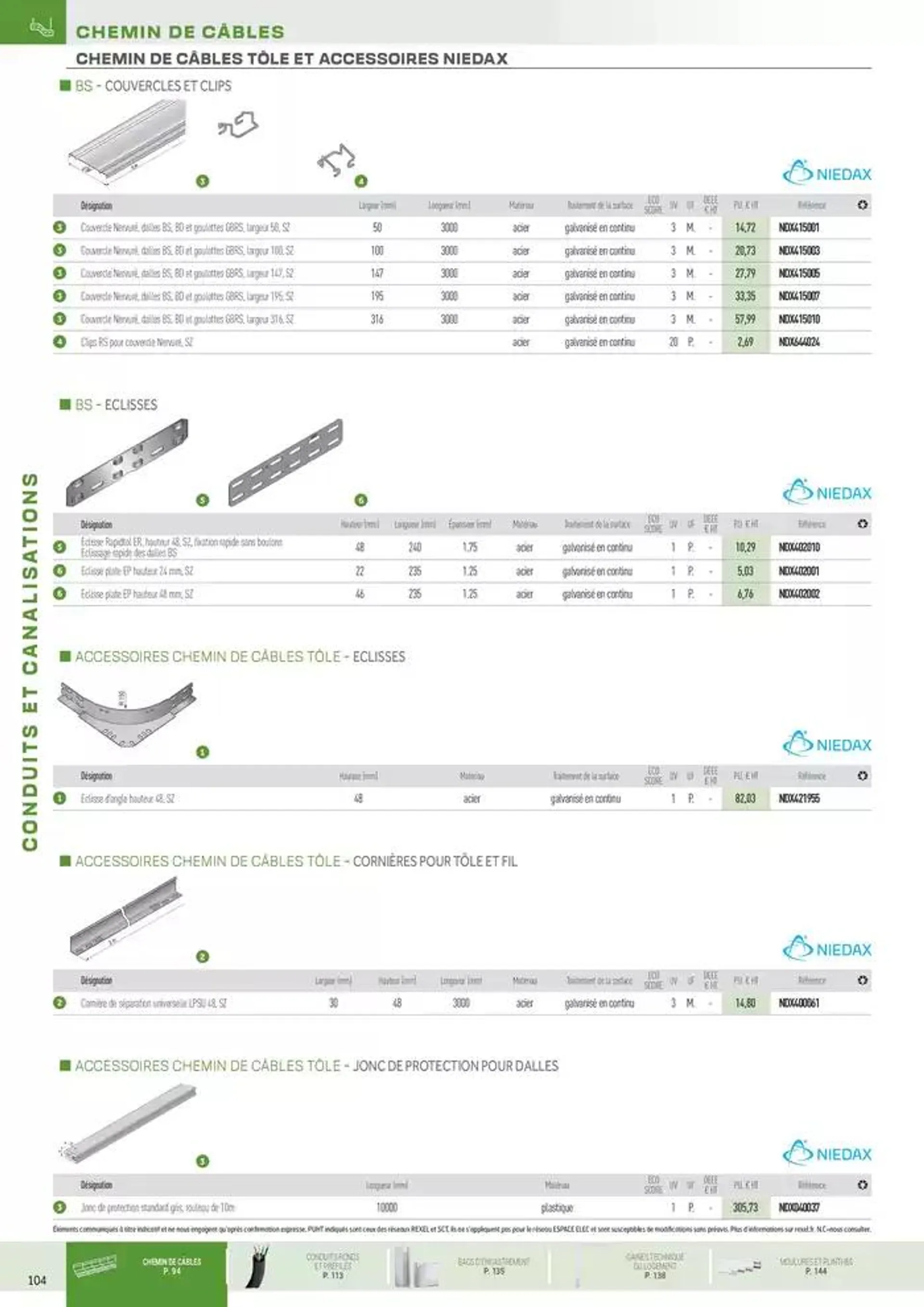 Conduits & Canalisations du 31 octobre au 31 décembre 2024 - Catalogue page 12