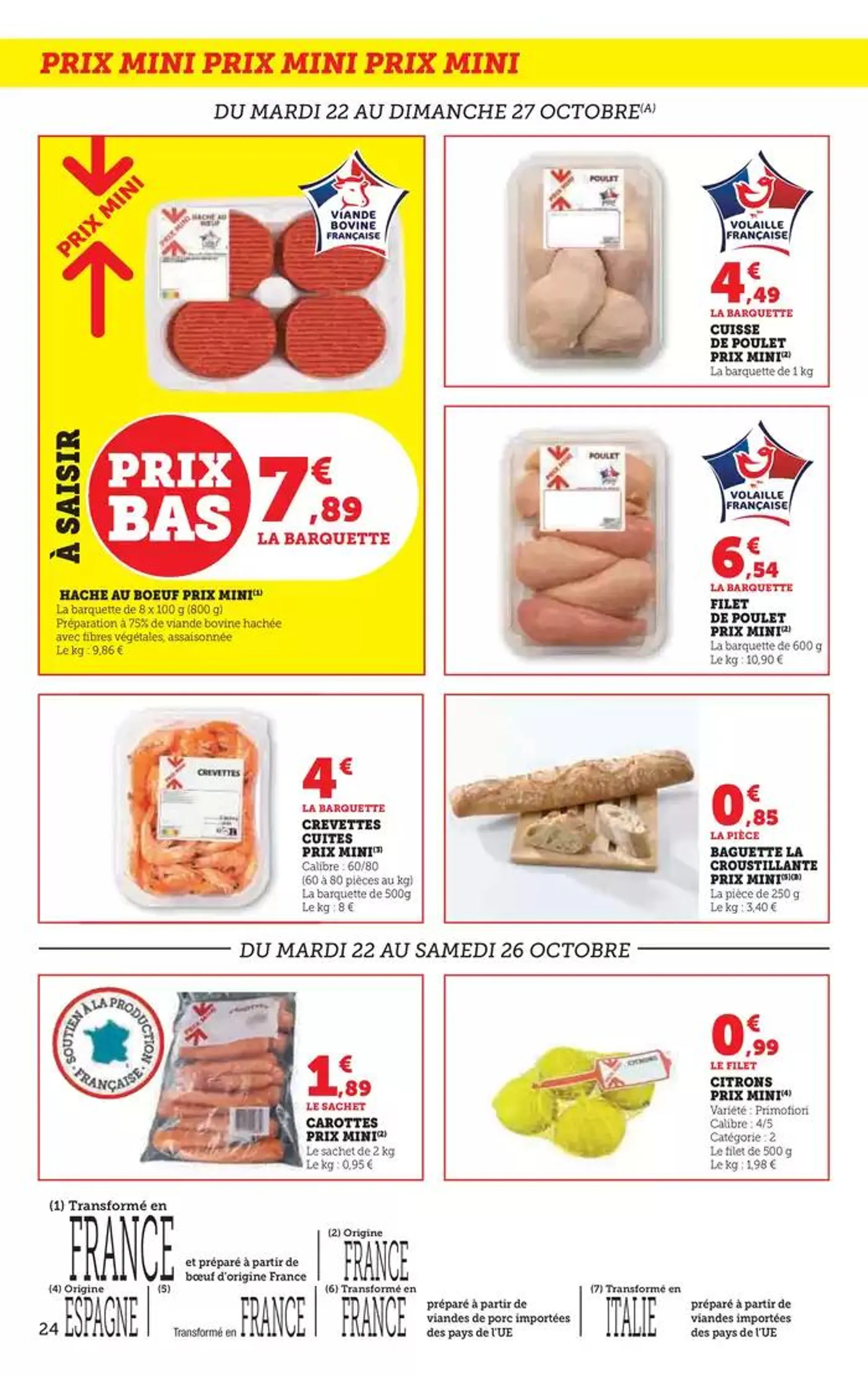 Halloween à prix bas du 22 octobre au 3 novembre 2024 - Catalogue page 24