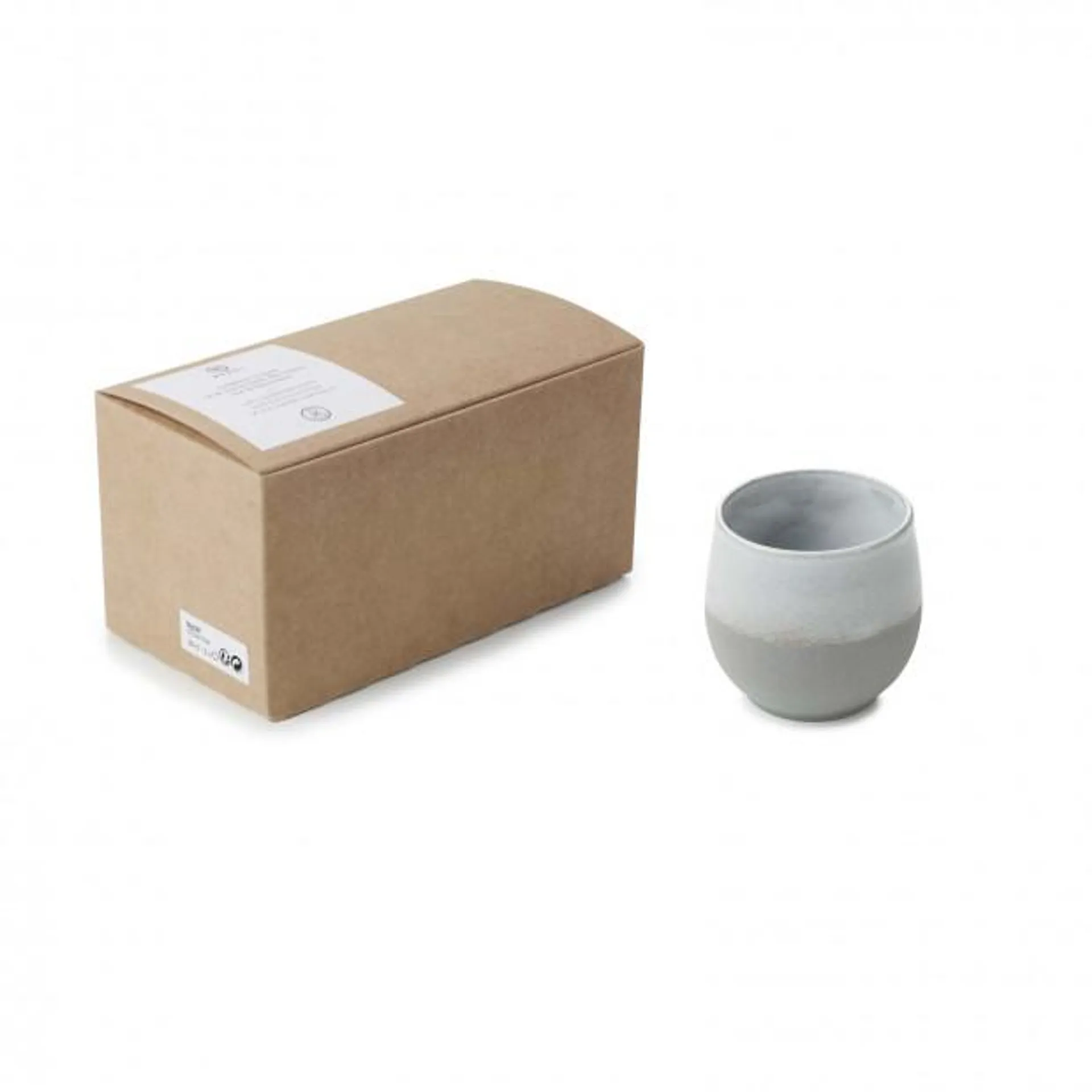 COFFRET DE 2 TASSES 20CL RECYCLAY - NO.W