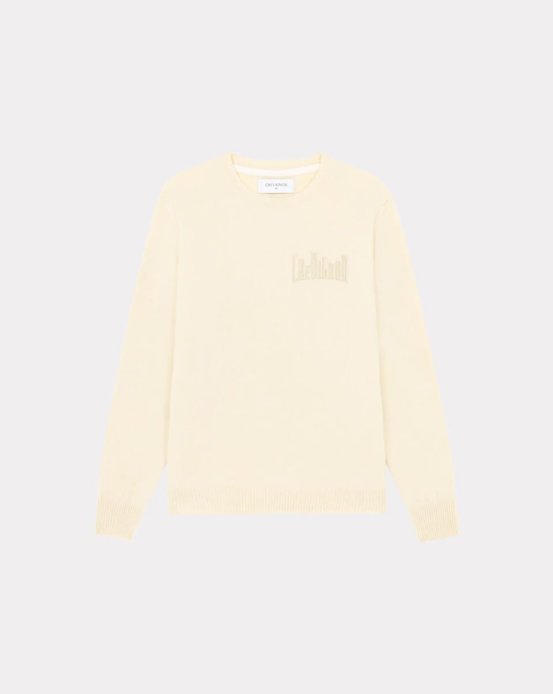 Pull city wool blanc