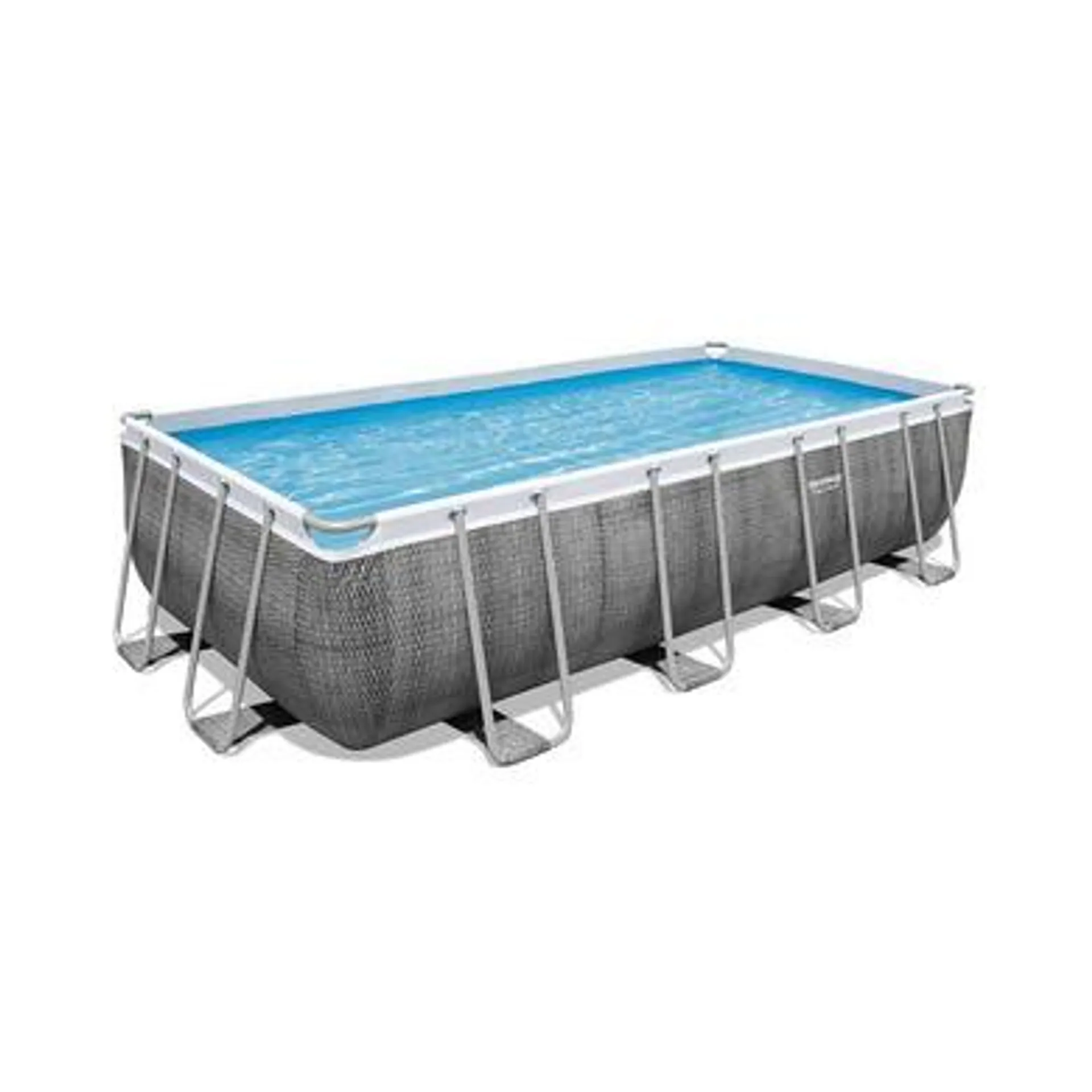 Piscine tubulaire BESTWAY rectangulaire Power Steel 5,5 x 2,7 x 1,2m