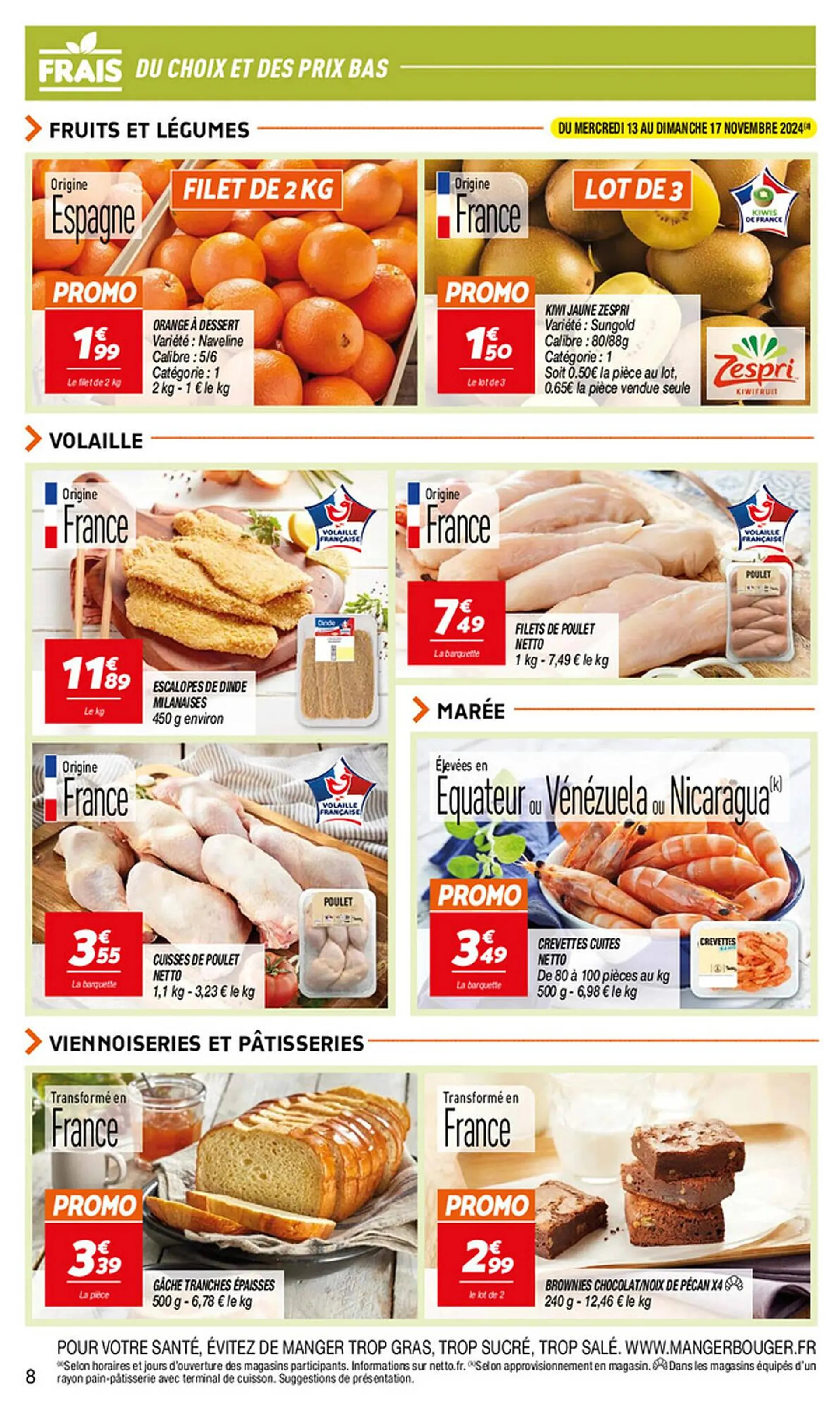 Catalogue Netto du 12 novembre au 18 novembre 2024 - Catalogue page 8