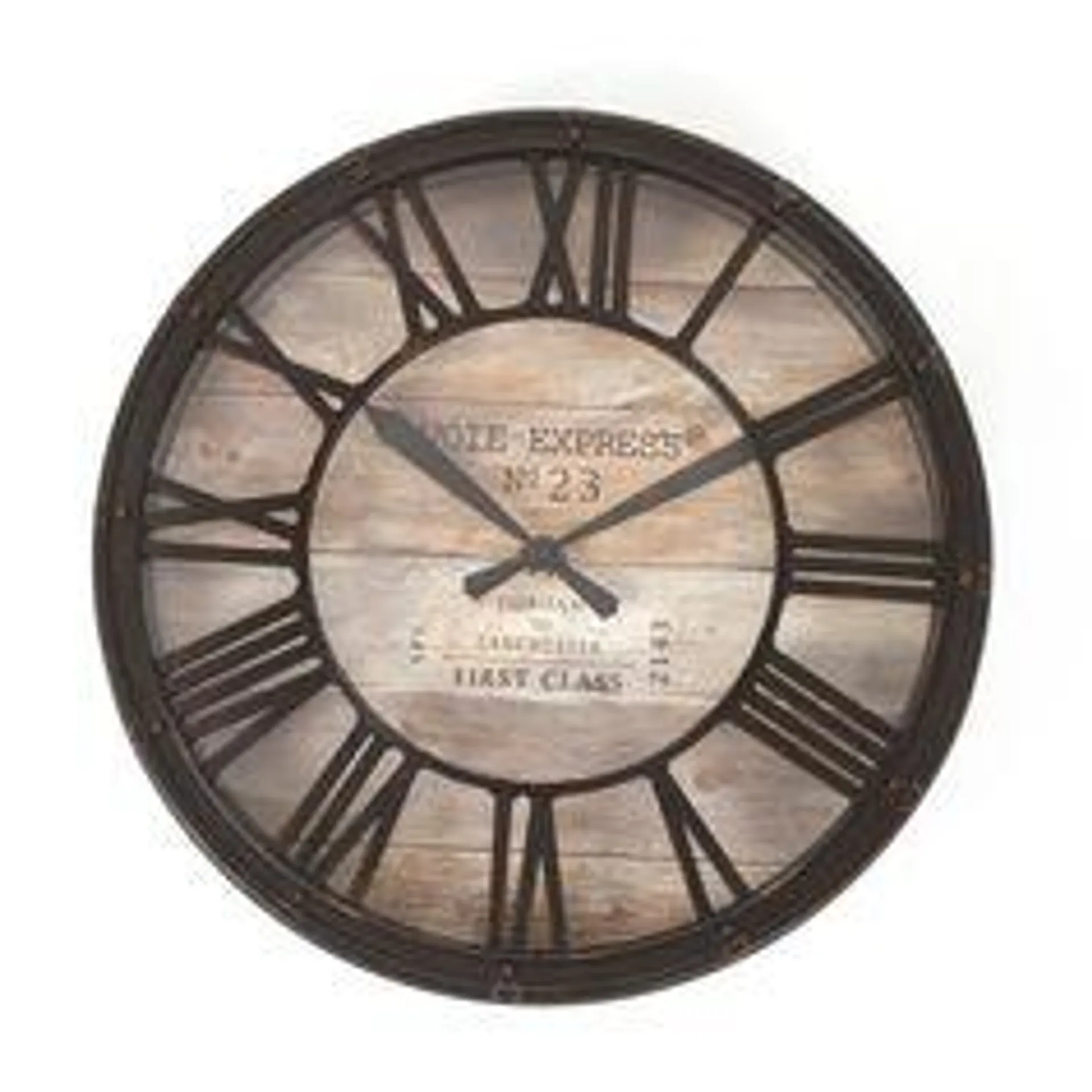 Horloge plastique vintage D 37cm