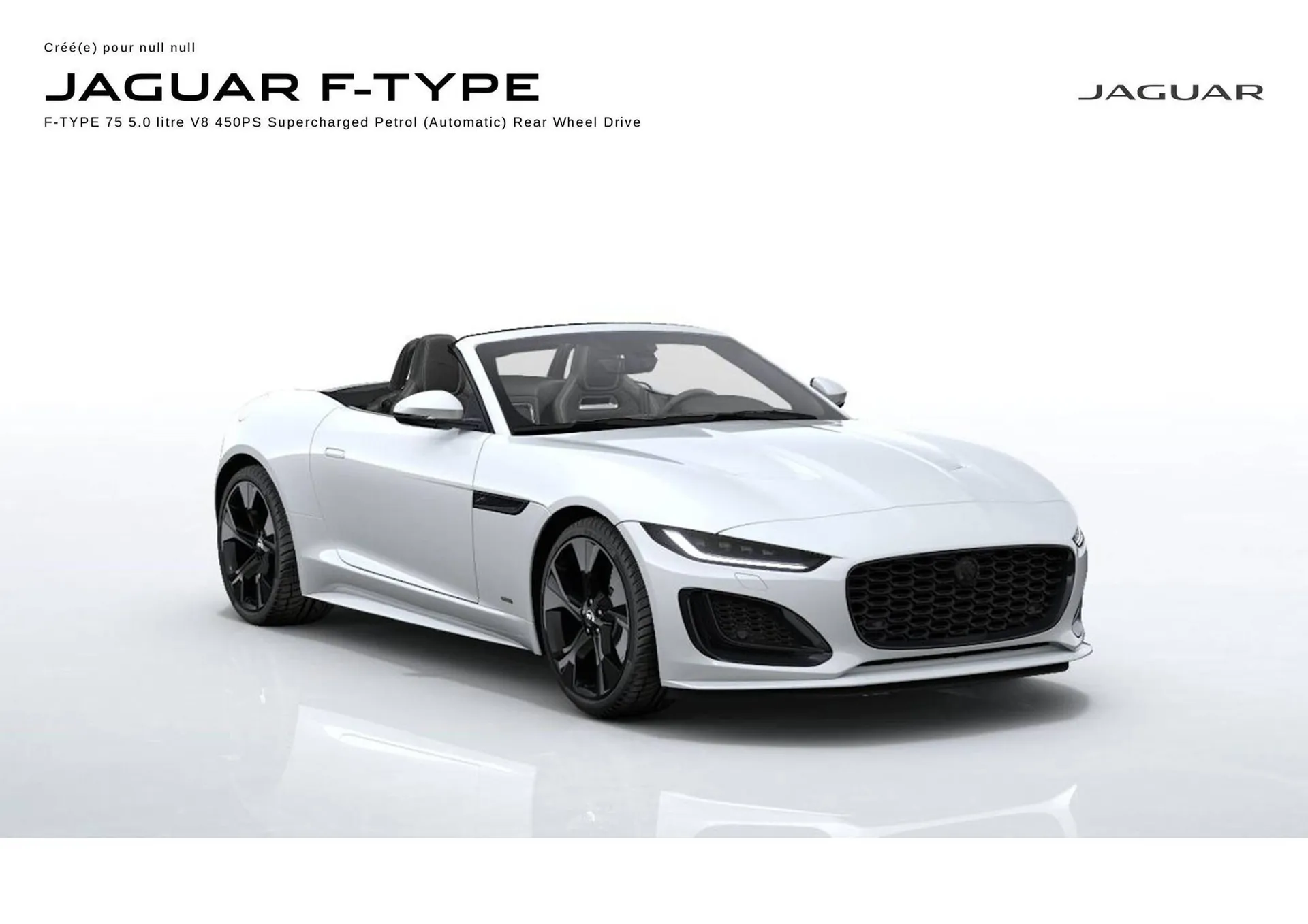 Catalogue Jaguar - 1