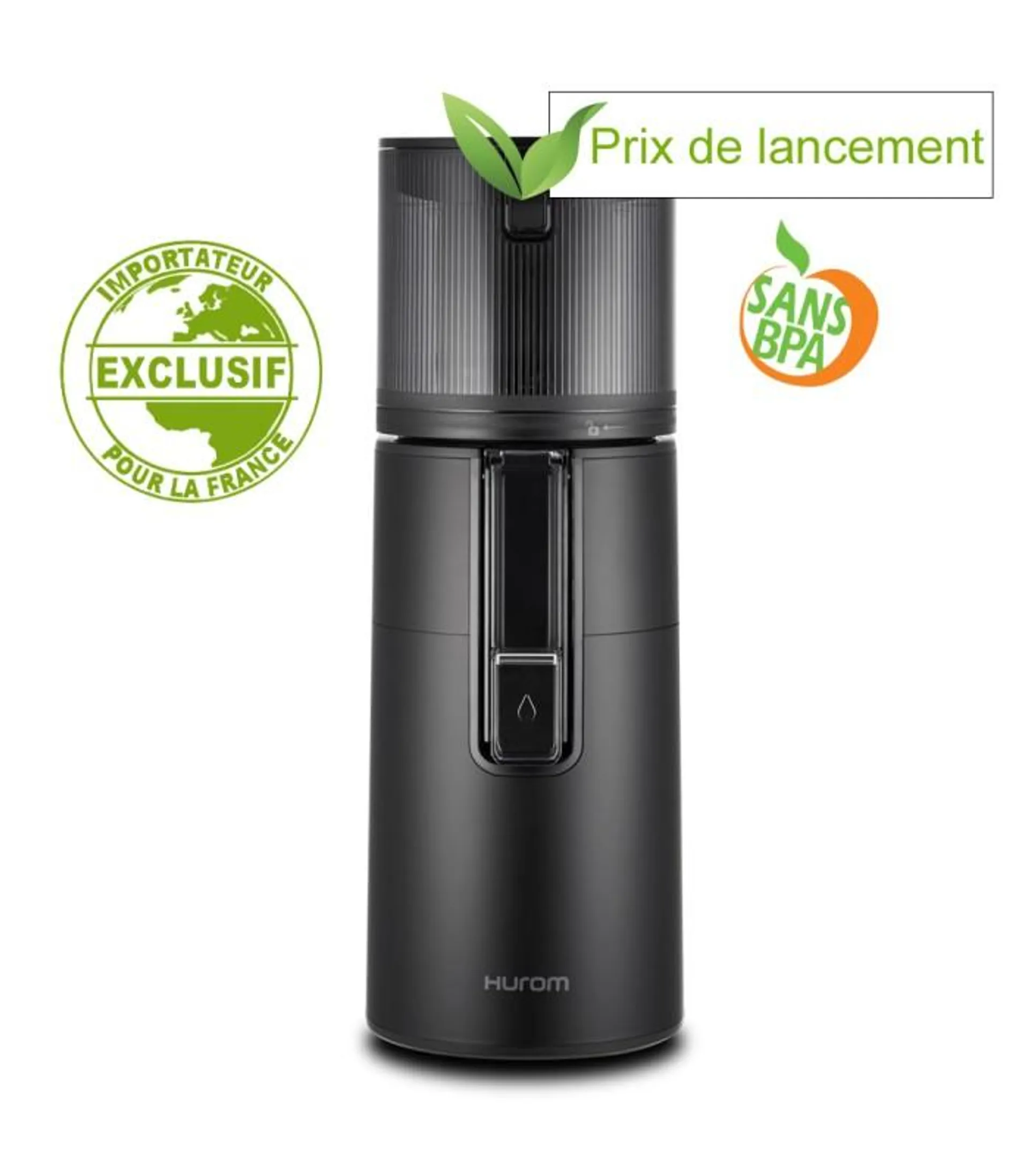 Extracteur de jus vertical Hurom H400 - Noir