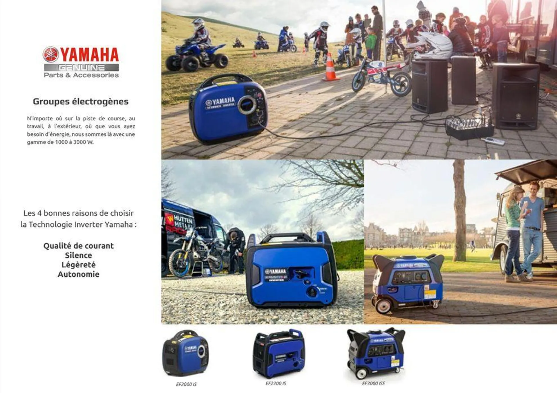 Catalogue Yamaha Quatre roues - Quads et SSV - 72