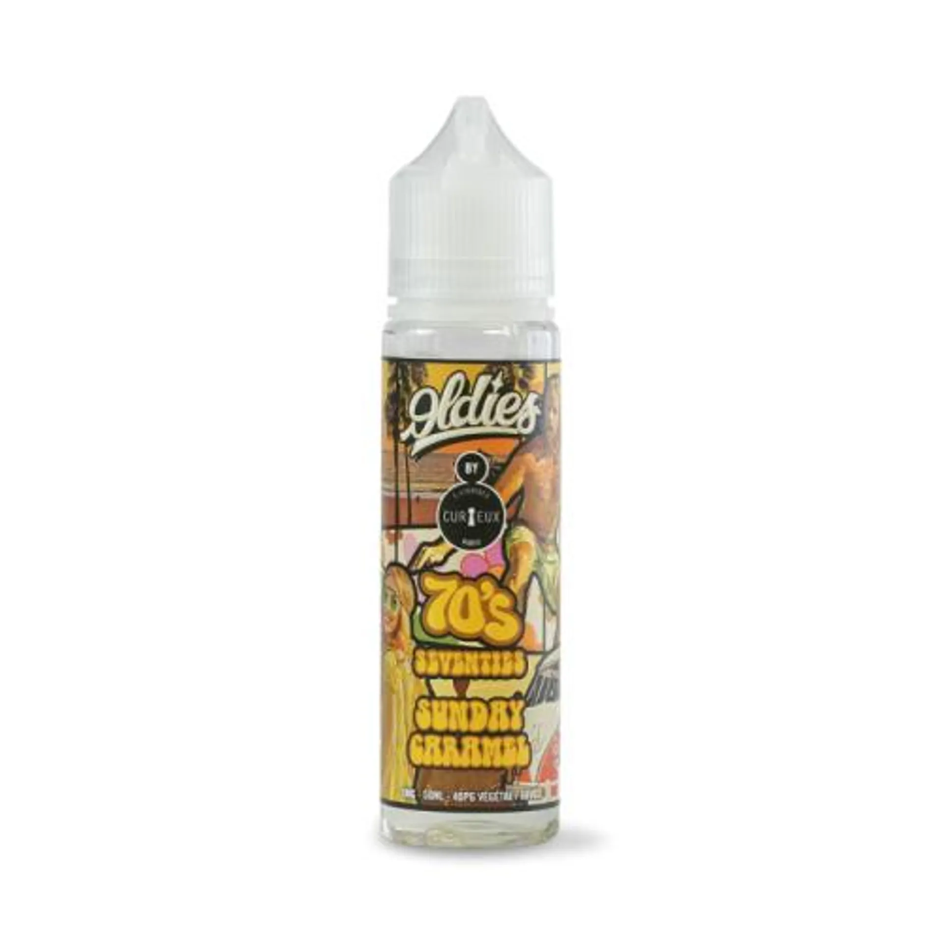 E Liquide 70'S SEVENTIES 50 ml - Curieux Oldies