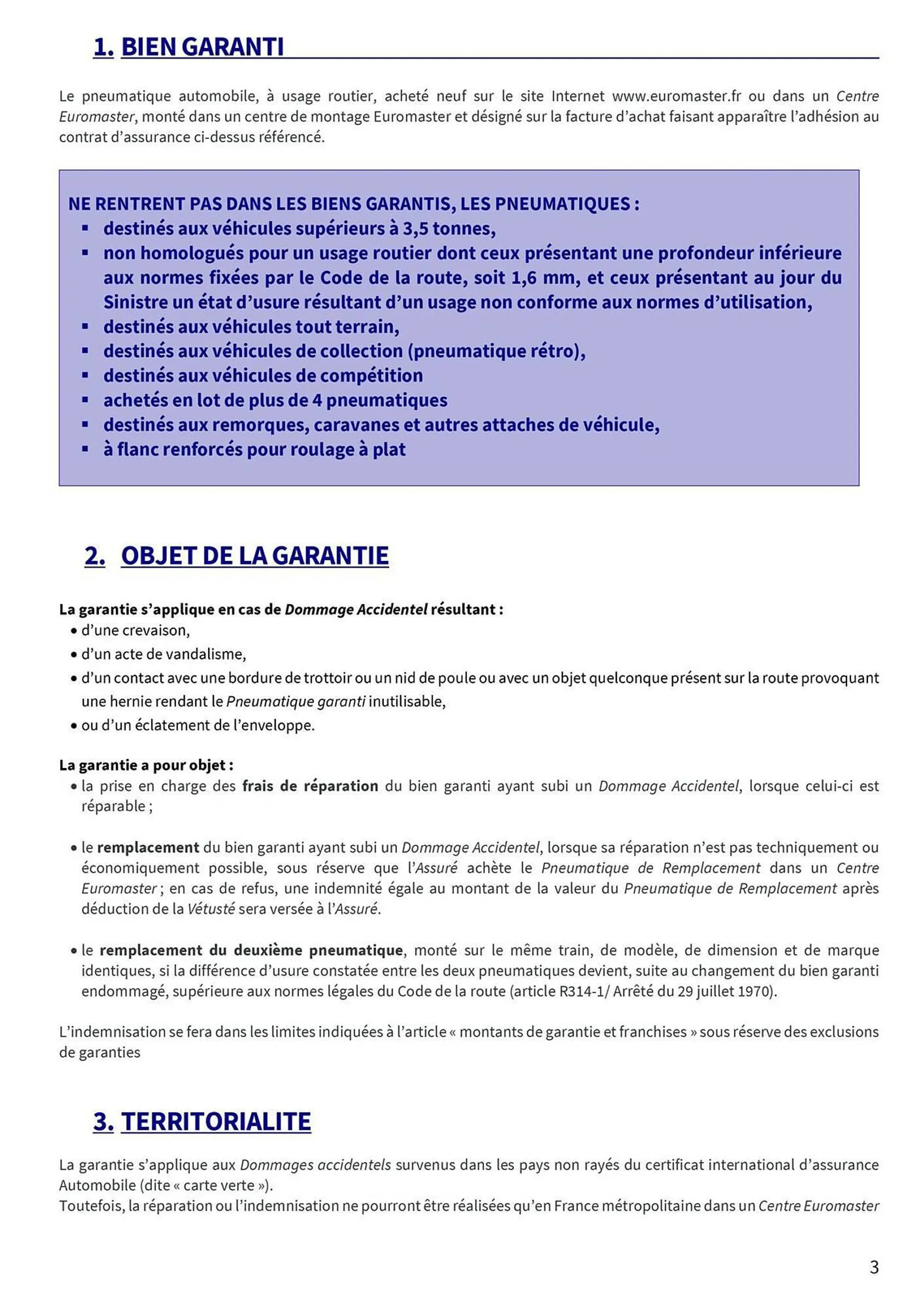 Catalogue Euromaster du 12 décembre au 31 janvier 2024 - Catalogue page 7