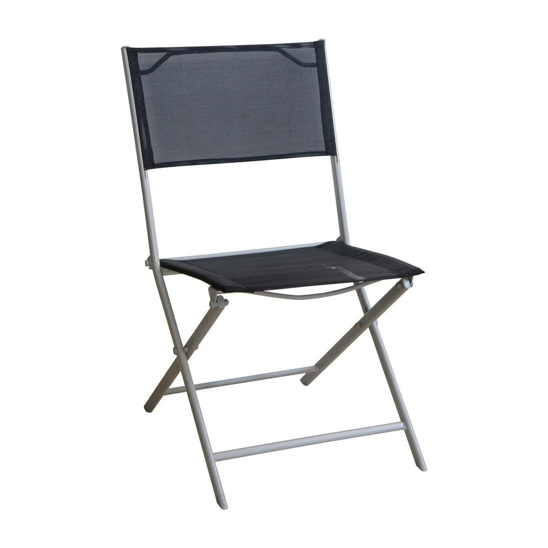 Chaise de jardin Capri - 43 x 52 x H 73 cm - Noir