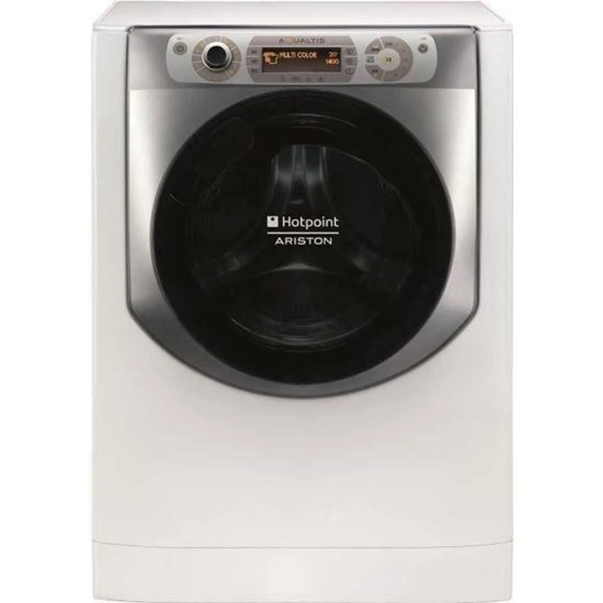 Lave-linge hublot HOTPOINT AQ114D497SDEUN Aqualtis - 11 kg - Induction - Classe B - 1400 trs/min - Blanc