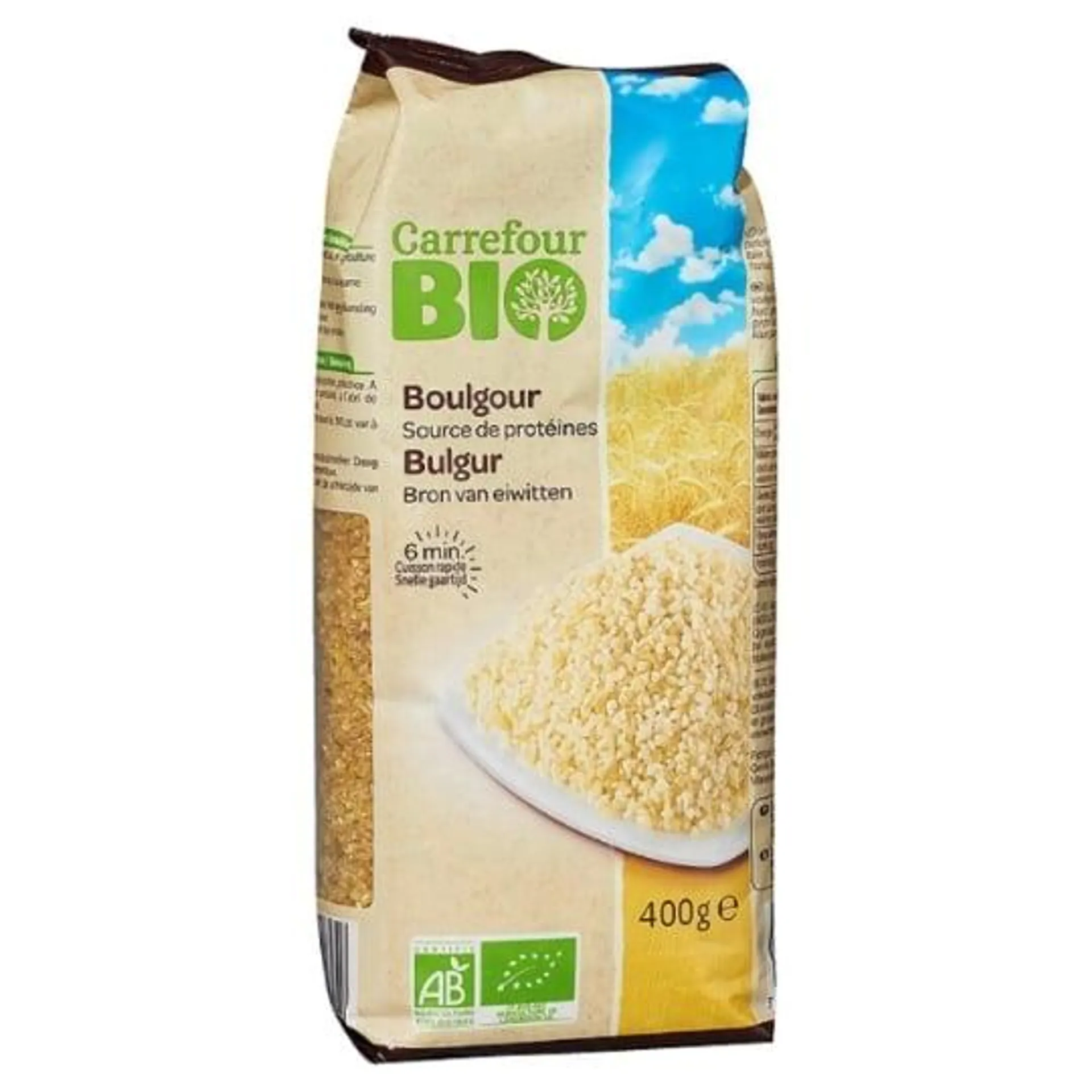 Boulgour bio gros grains CARREFOUR BIO