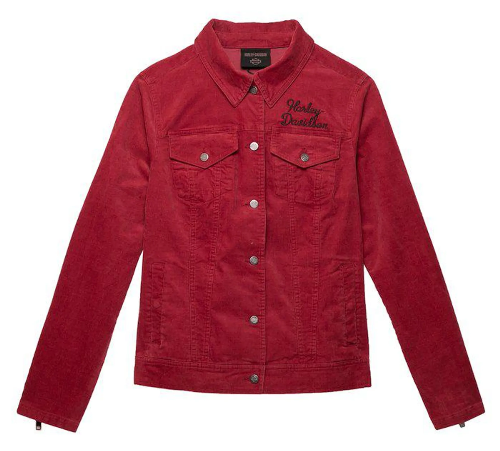 Blouson en velours côtelé Transcendent pour femmes - Tibetan Red