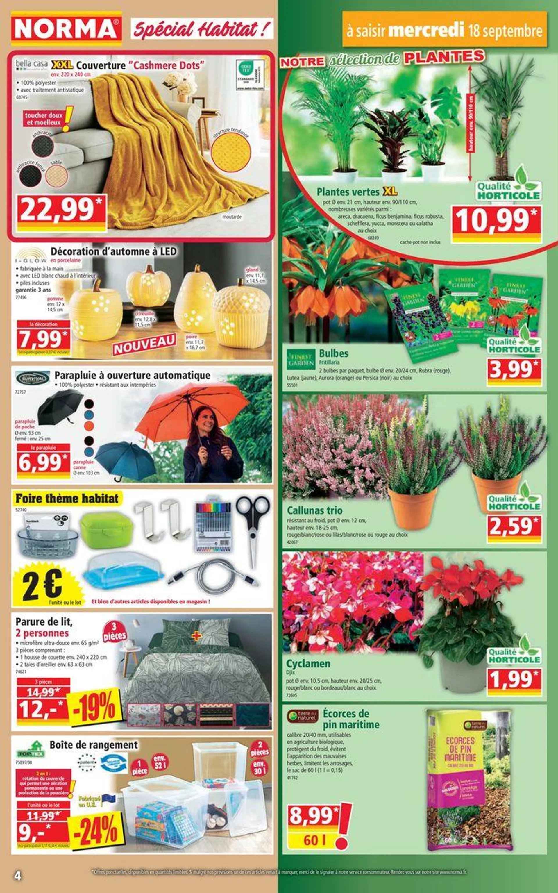 Produits Régionaux  du 18 septembre au 24 septembre 2024 - Catalogue page 4