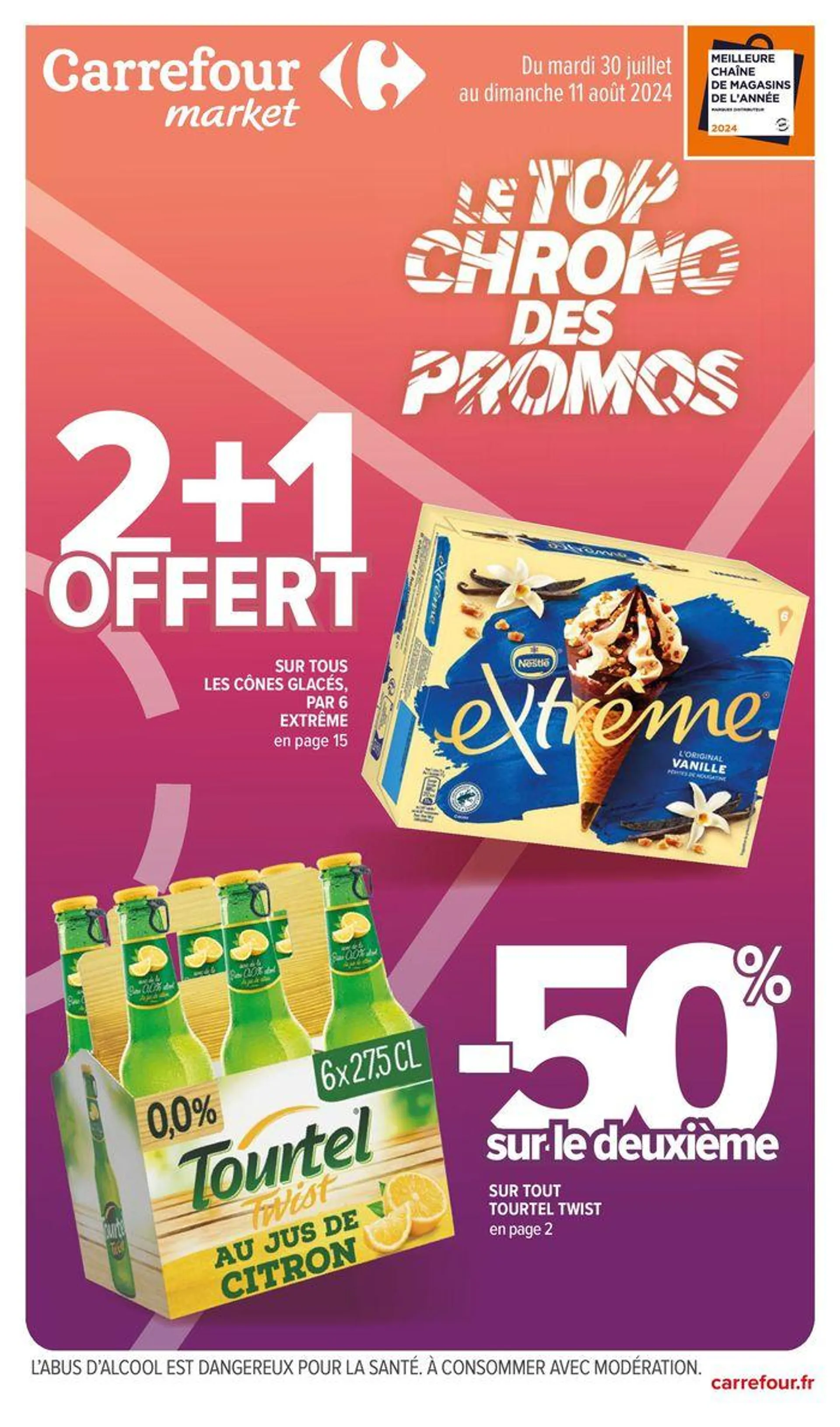 Le Top Chrono des Promos du 30 juillet au 11 août 2024 - Catalogue page 1