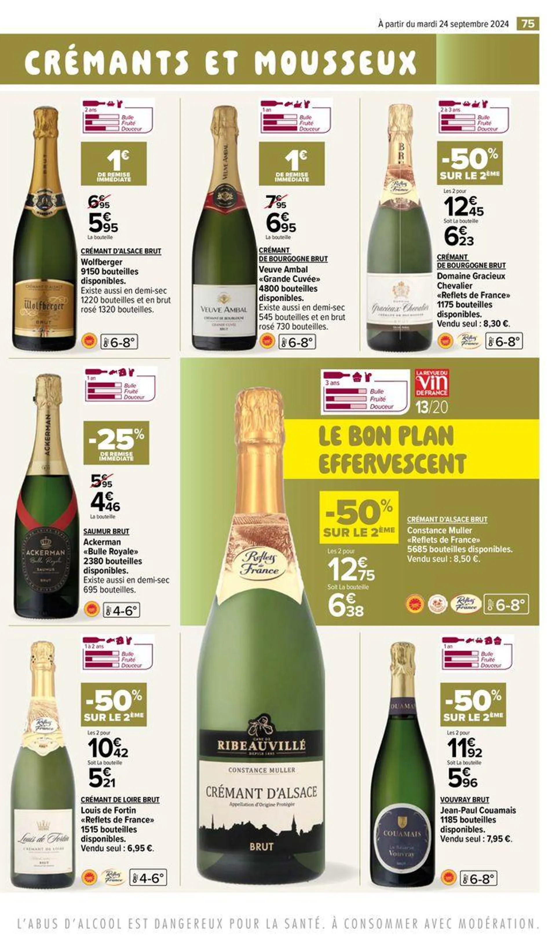 FOIRE AUX VINS D'AUTOMNE du 24 septembre au 7 octobre 2024 - Catalogue page 77