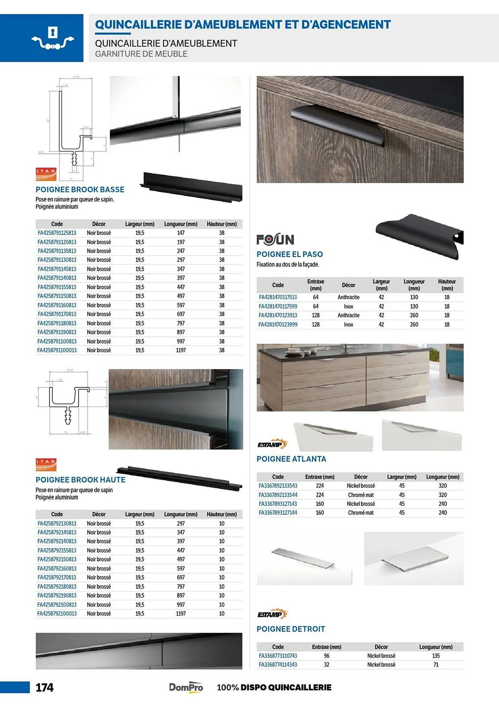 Catalogue DomPro du 8 juillet au 4 janvier 2025 - Catalogue page 174