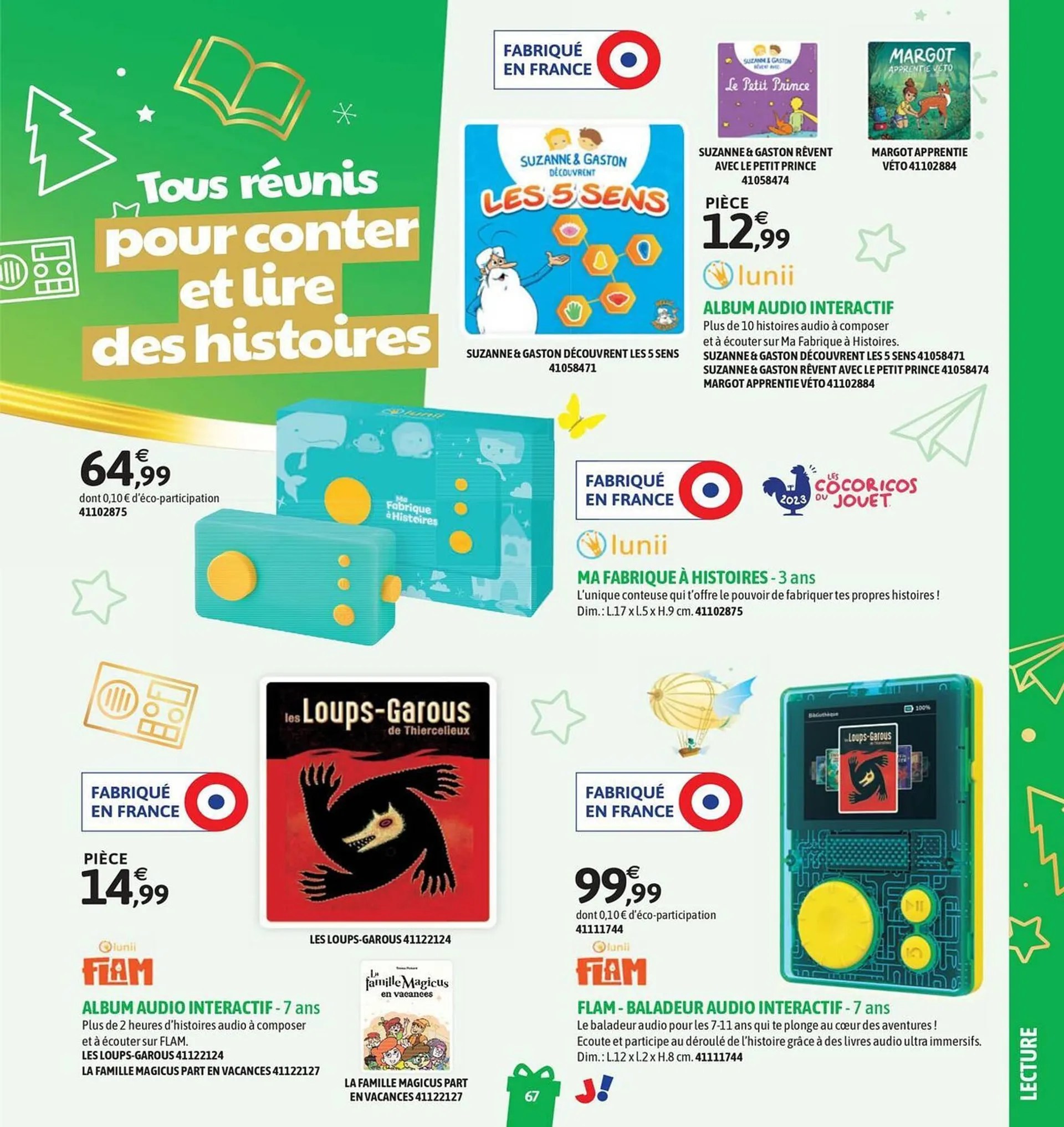 Catalogue JouéClub du 4 octobre au 31 décembre 2023 - Catalogue page 67