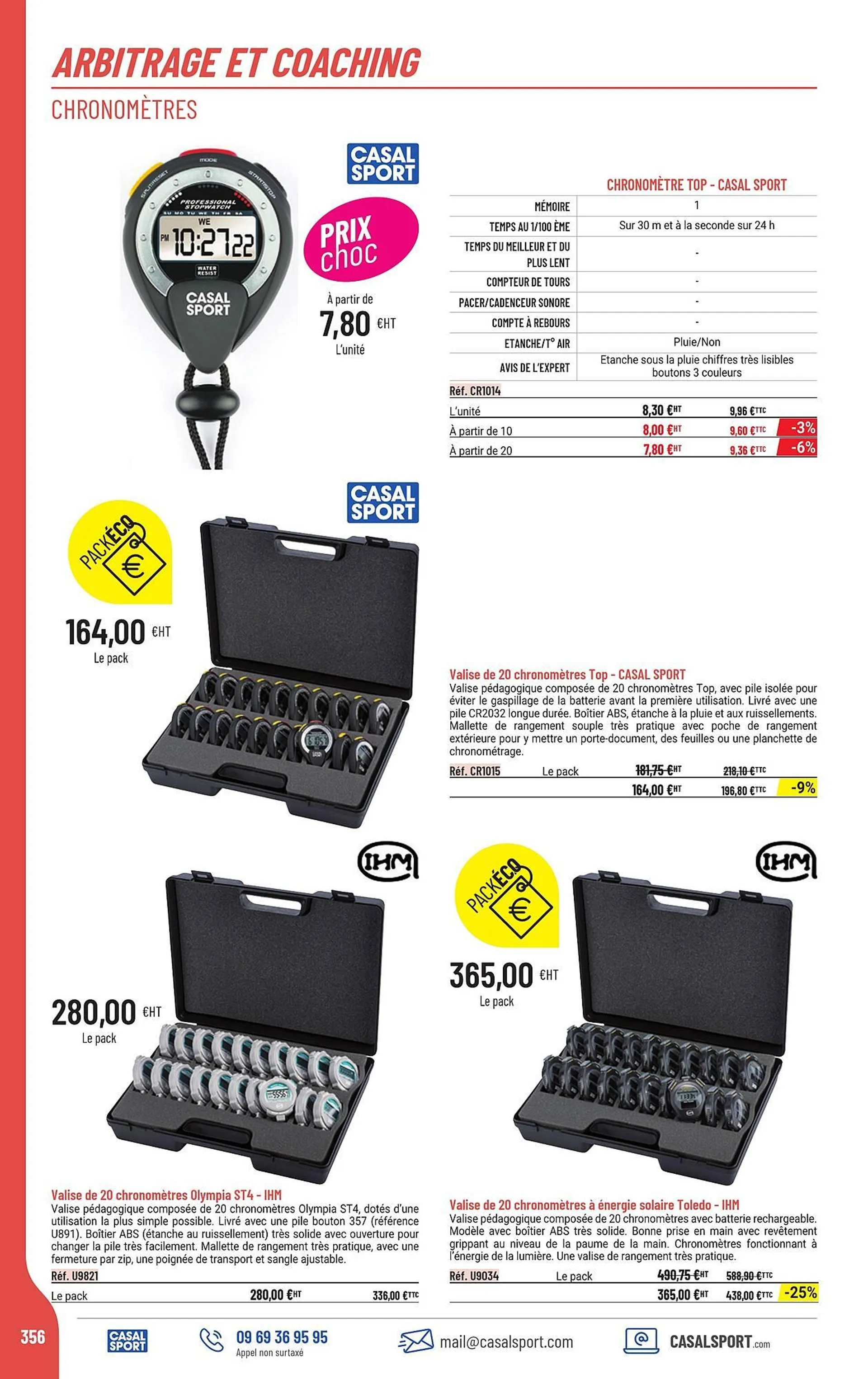 Catalogue Casal Sport du 1 février au 28 décembre 2024 - Catalogue page 273