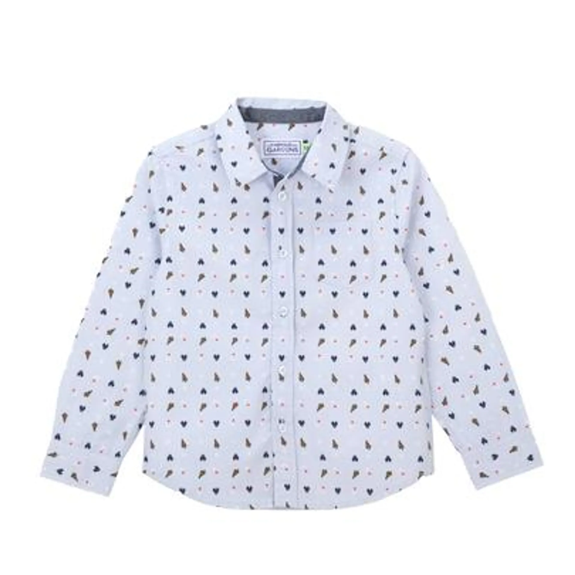 Chemise imprimés de Noël 3/6 ans