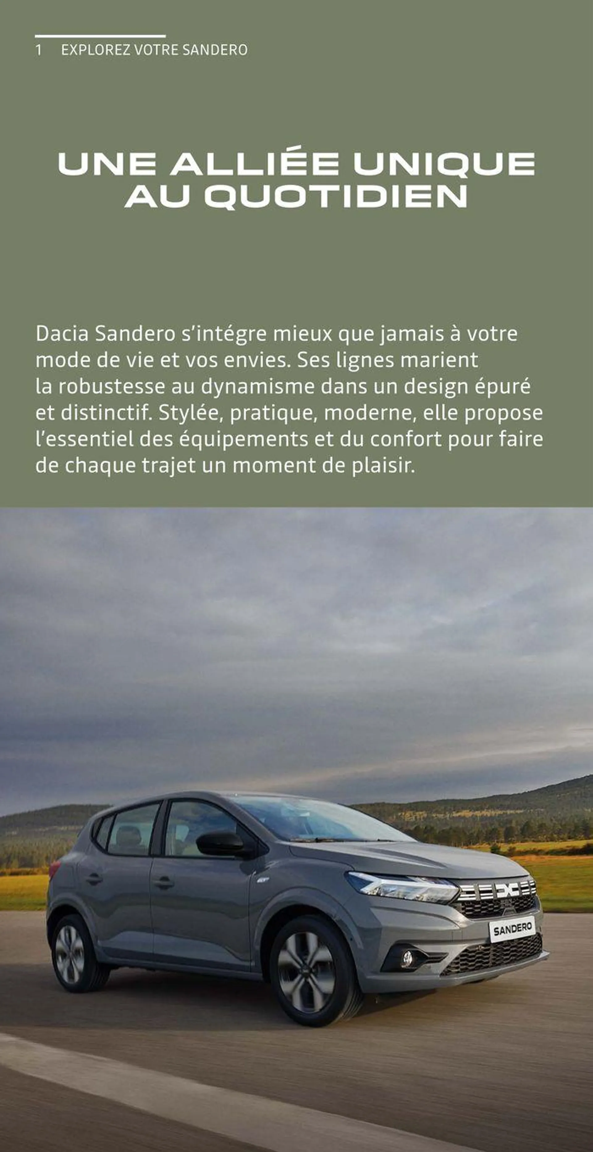 Dacia Sandero du 4 juillet au 31 janvier 2025 - Catalogue page 4