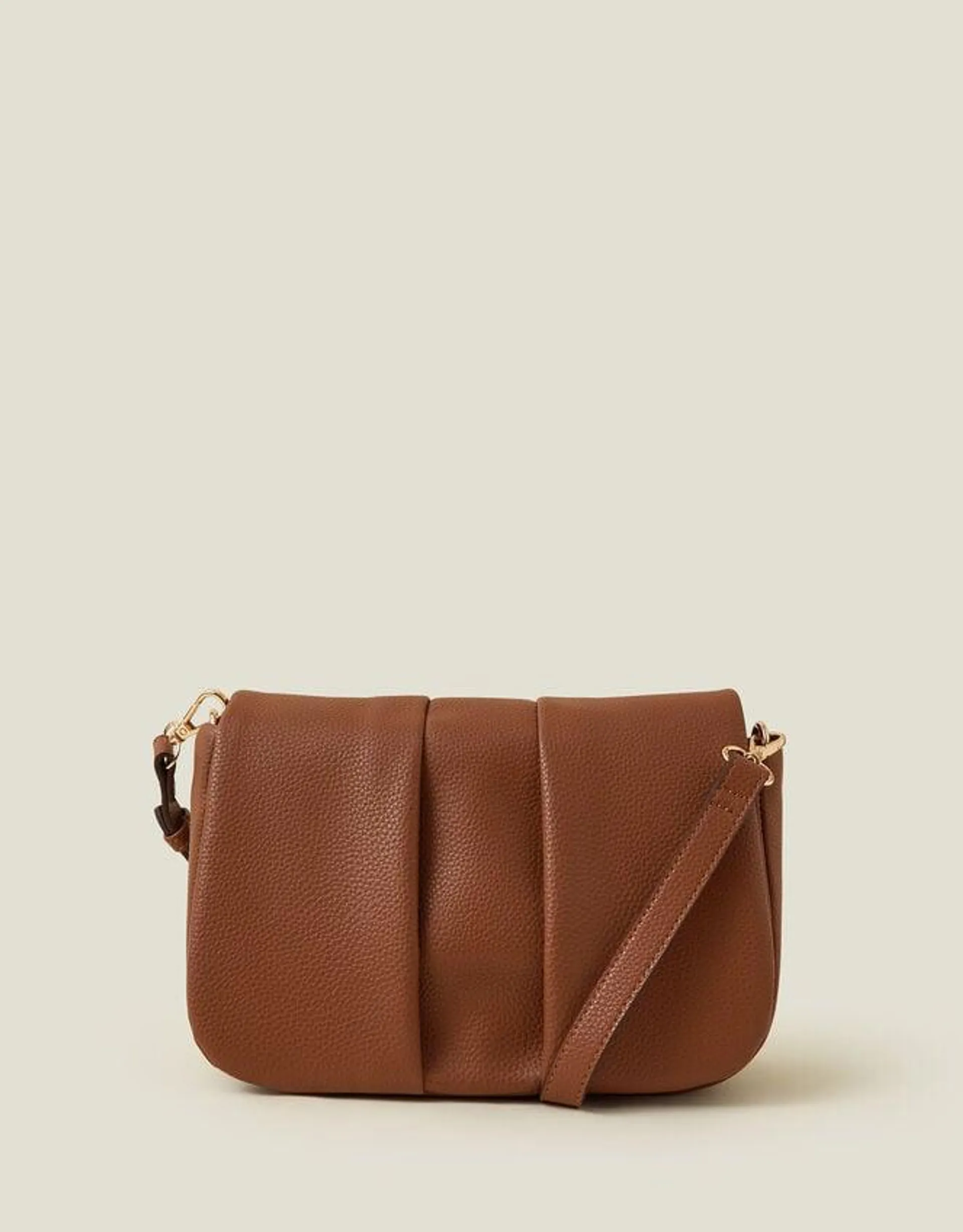 Jemma Fold Cross Body Bag Tan