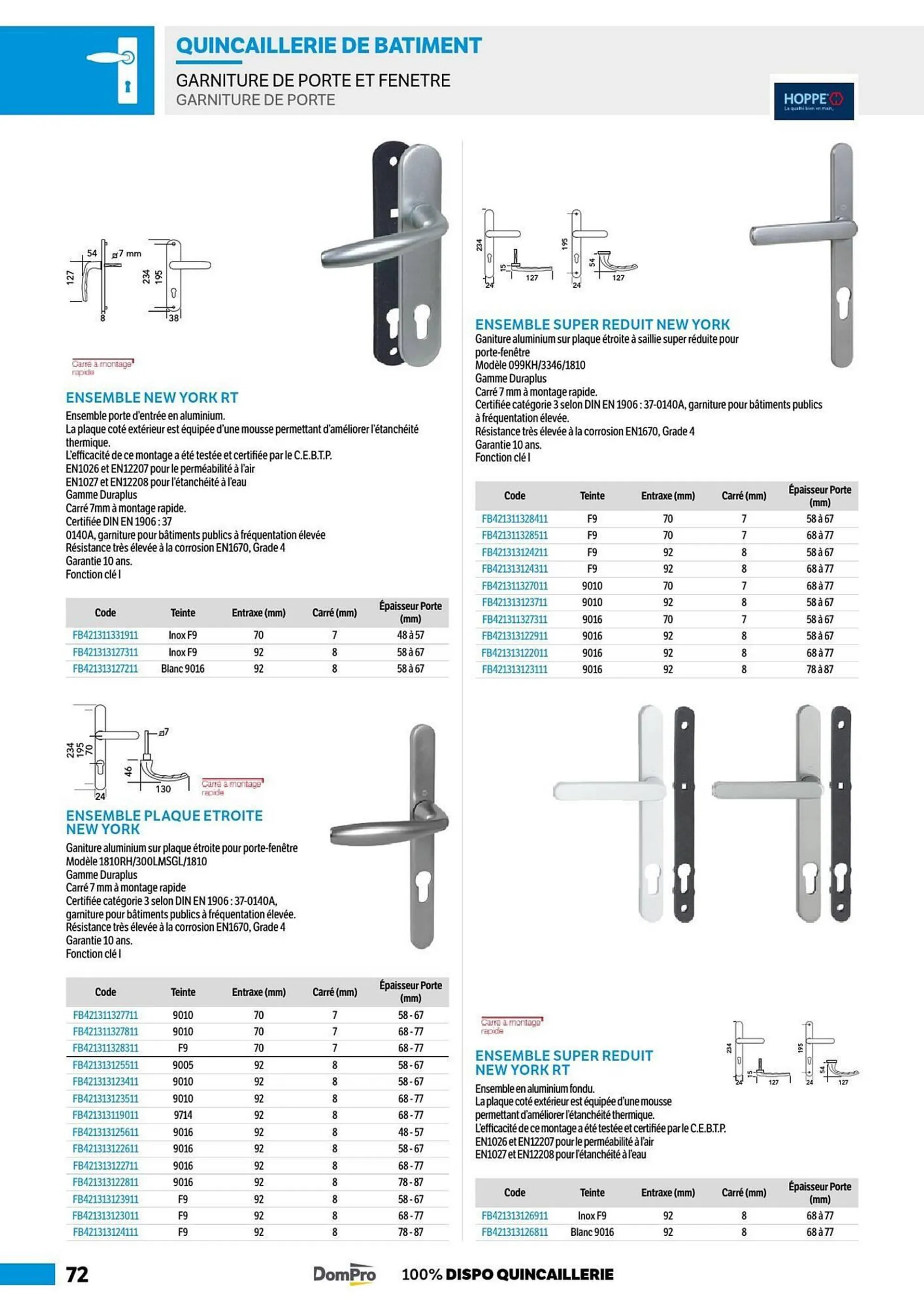 Catalogue DomPro - 72