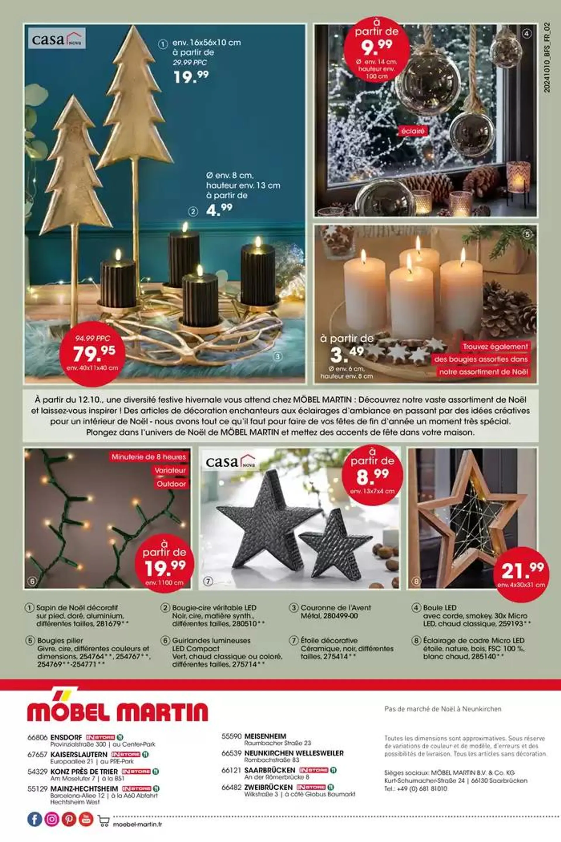 Ouverture de notre Marché de Noël du 11 octobre au 20 octobre 2024 - Catalogue page 2