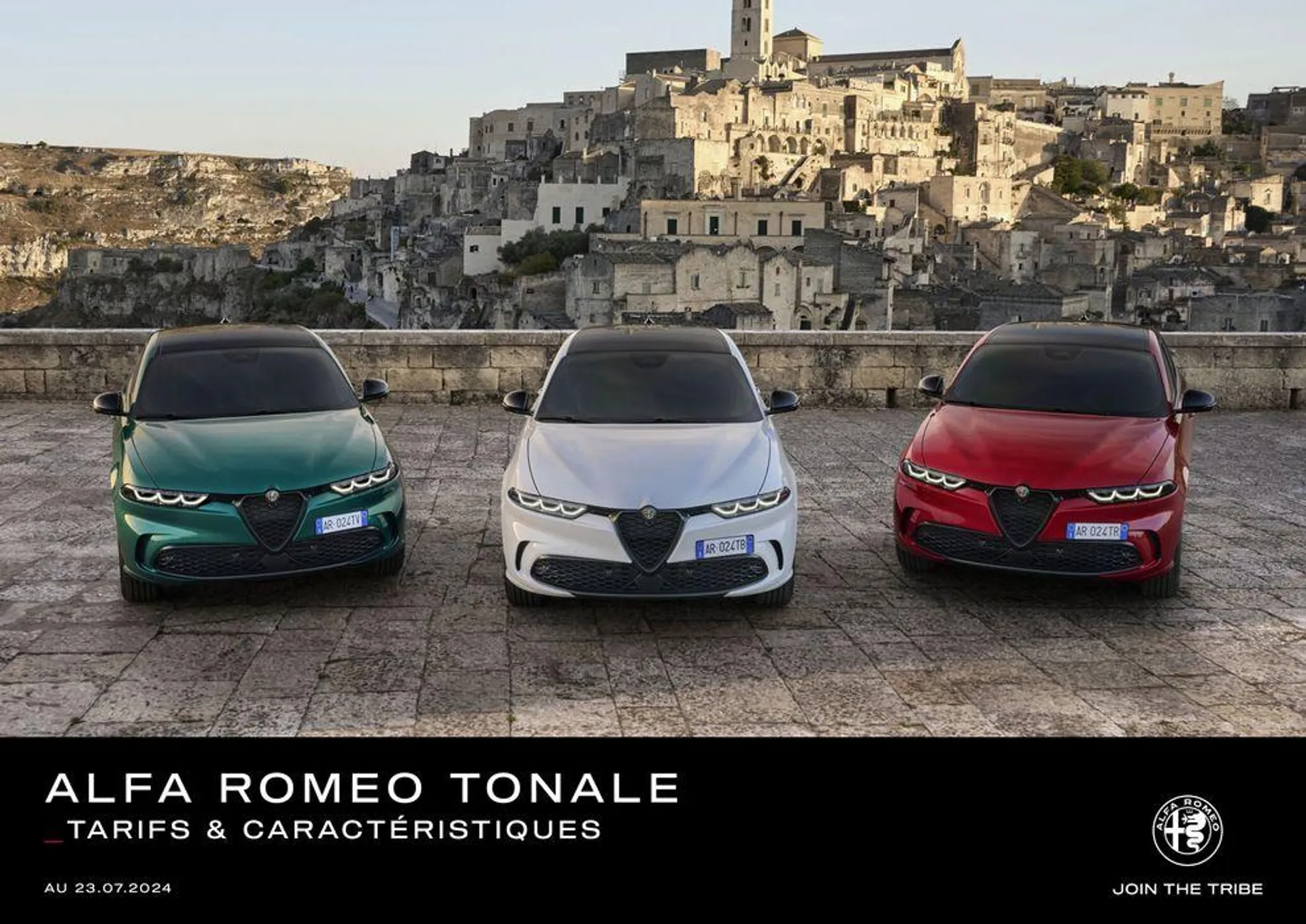 Alfa Romeo TONALE du 7 août au 7 août 2025 - Catalogue page 1