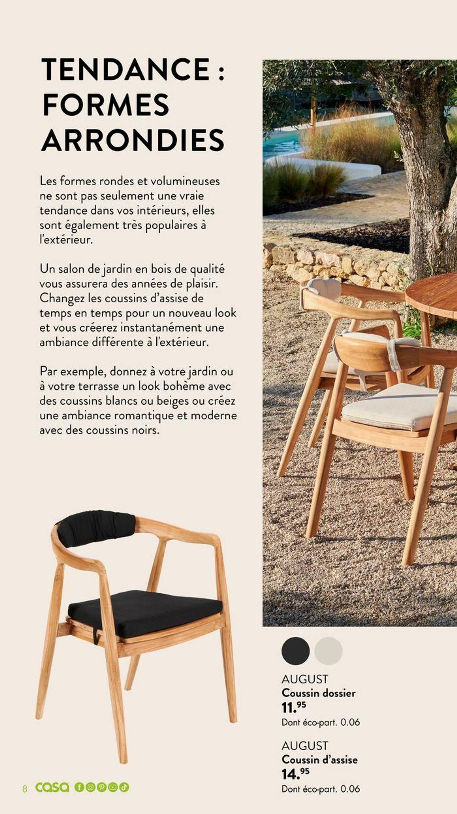 Découvrez Notre Nouvelle Collection De Jardin 2024 du 19 juin au 25 septembre 2024 - Catalogue page 8