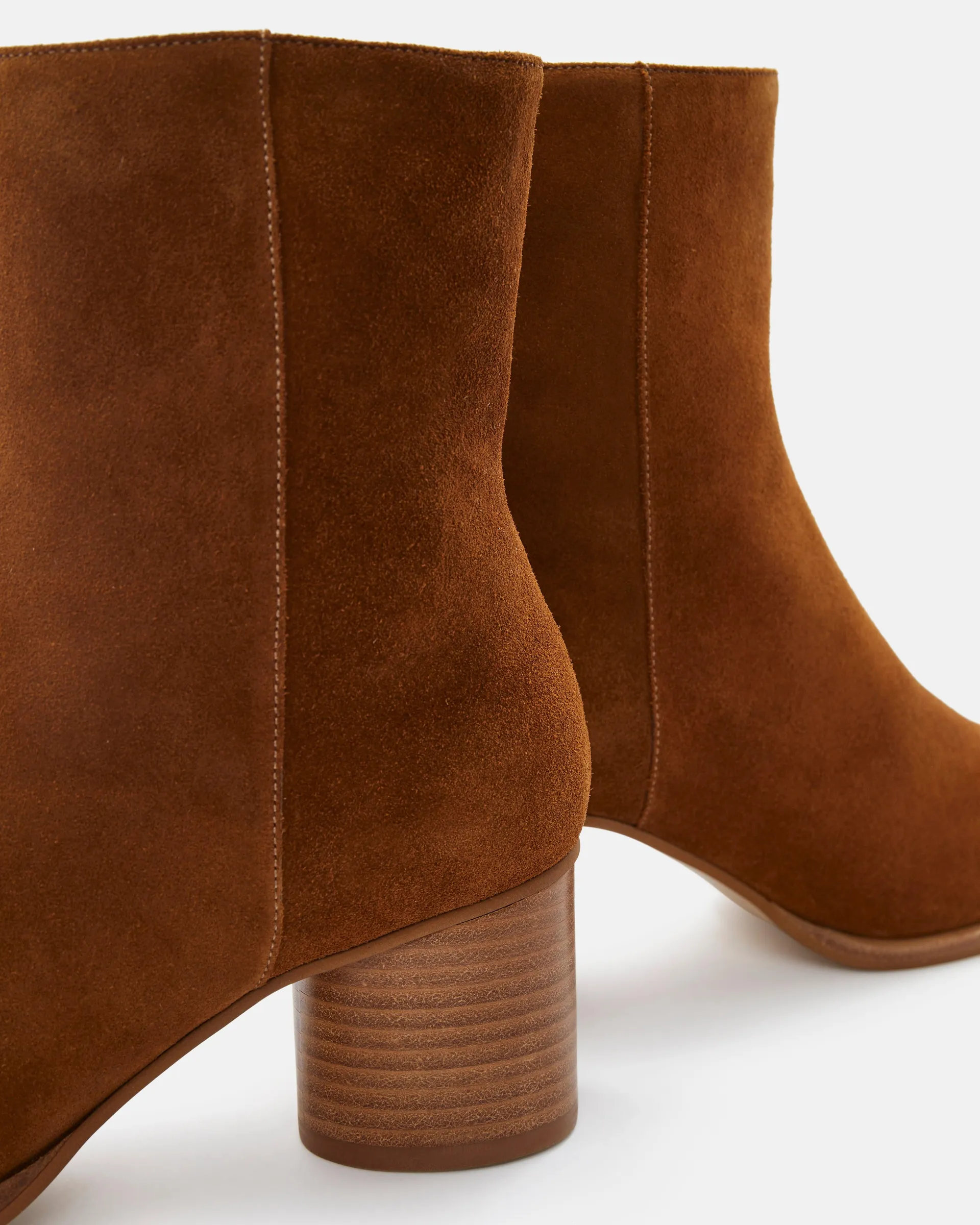 BOTTINES COGNAC KELIANA/VEL