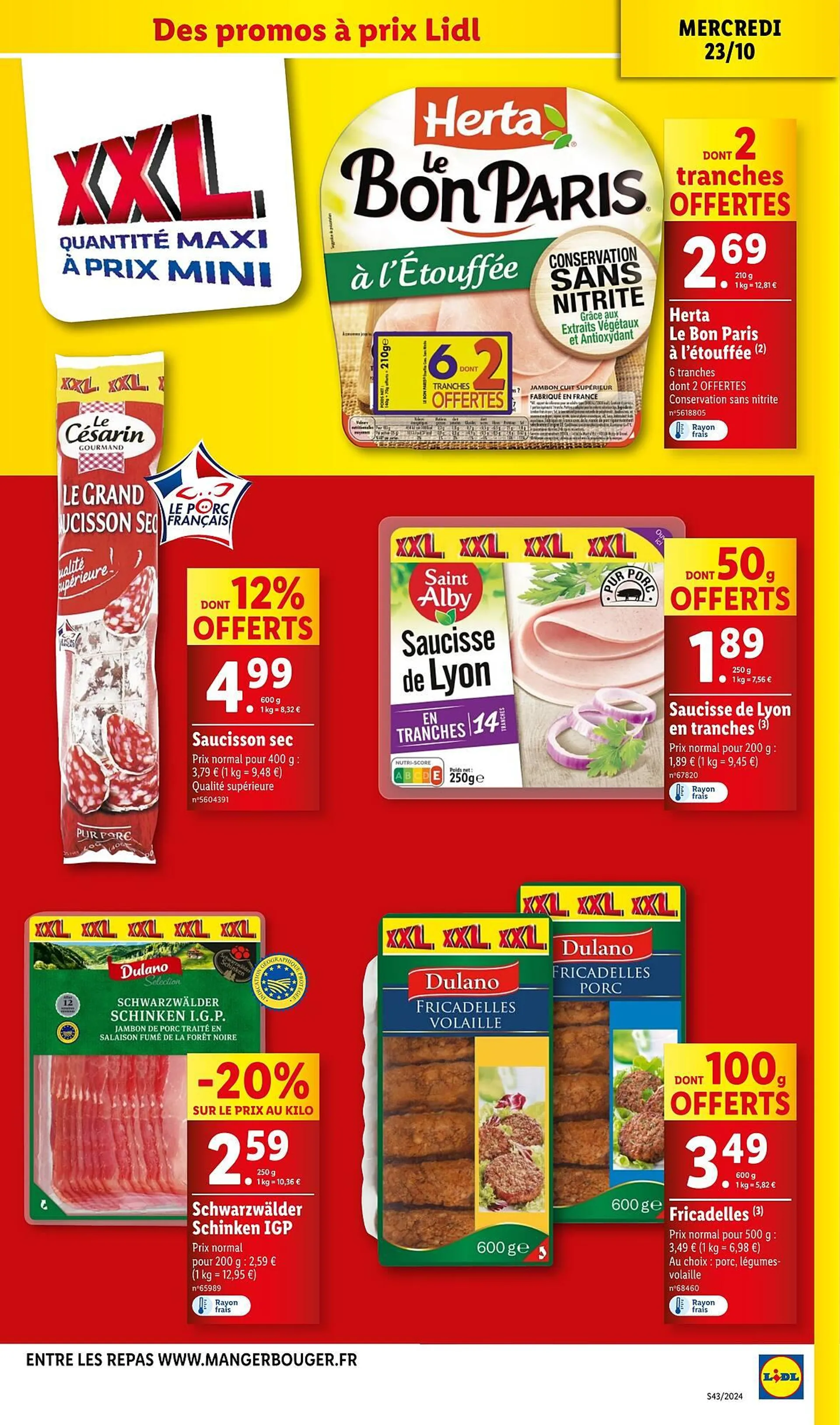 Catalogue Lidl du 23 octobre au 29 octobre 2024 - Catalogue page 9