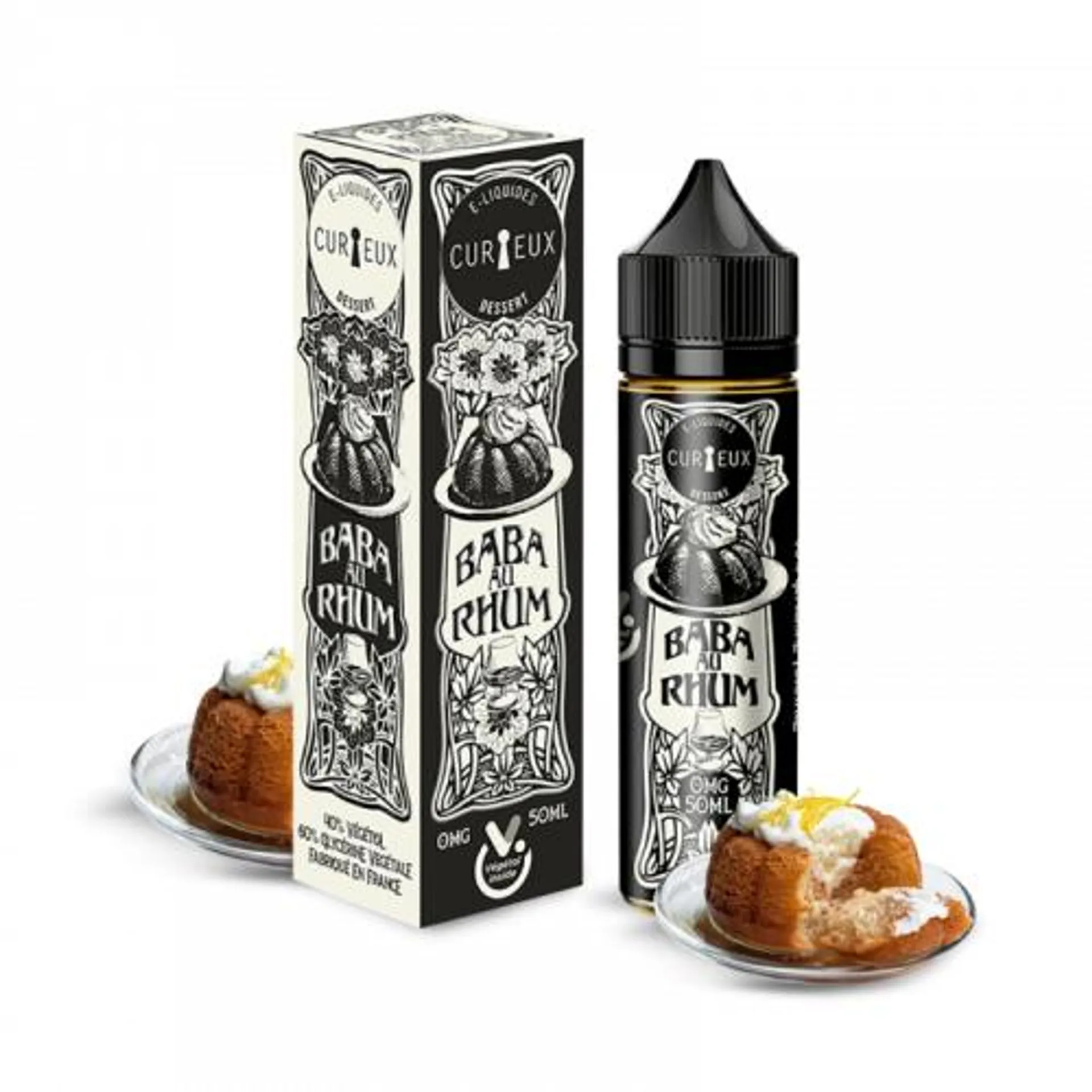 E-Liquide BABA AU RHUM 50 ml - Curieux Edition Dessert