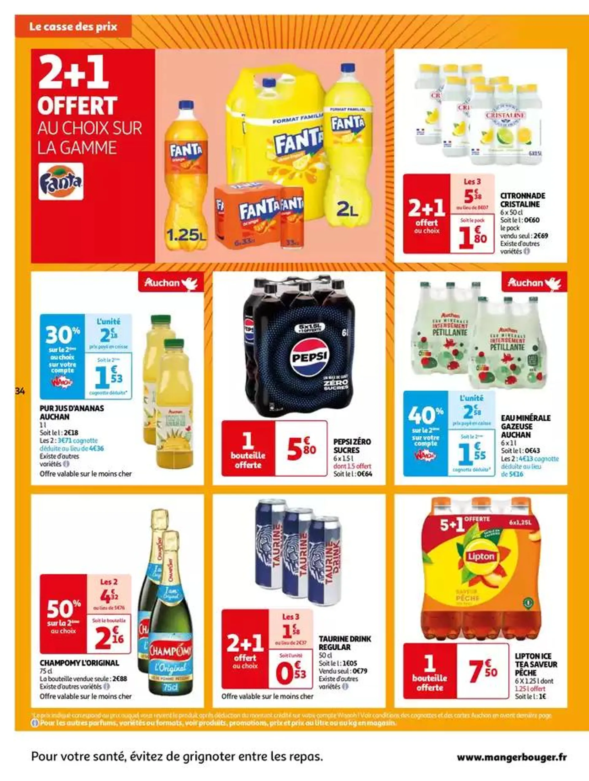 Une semaine d'offres à prix cassés  du 22 octobre au 28 octobre 2024 - Catalogue page 34