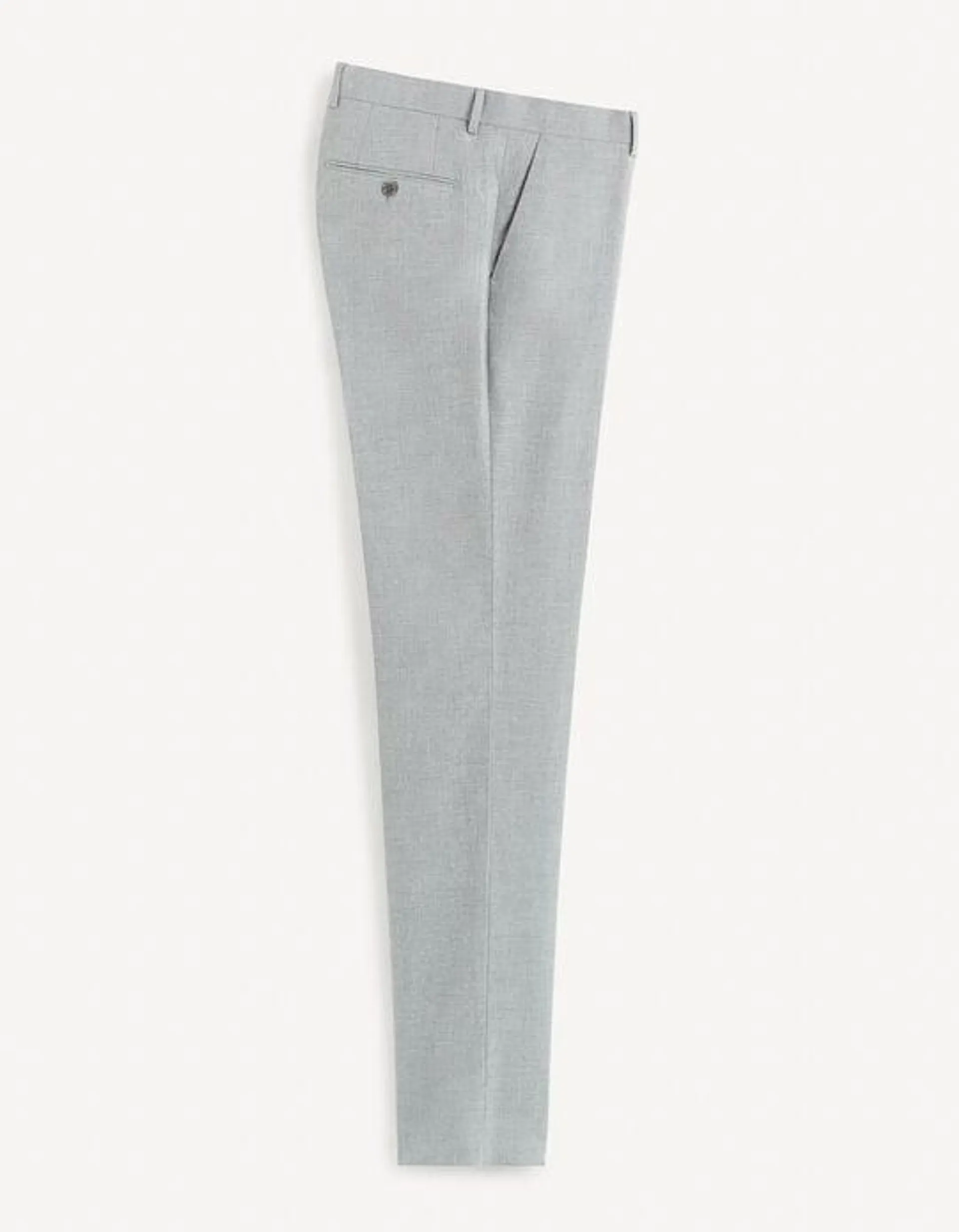 Pantalon de costume slim - gris clair