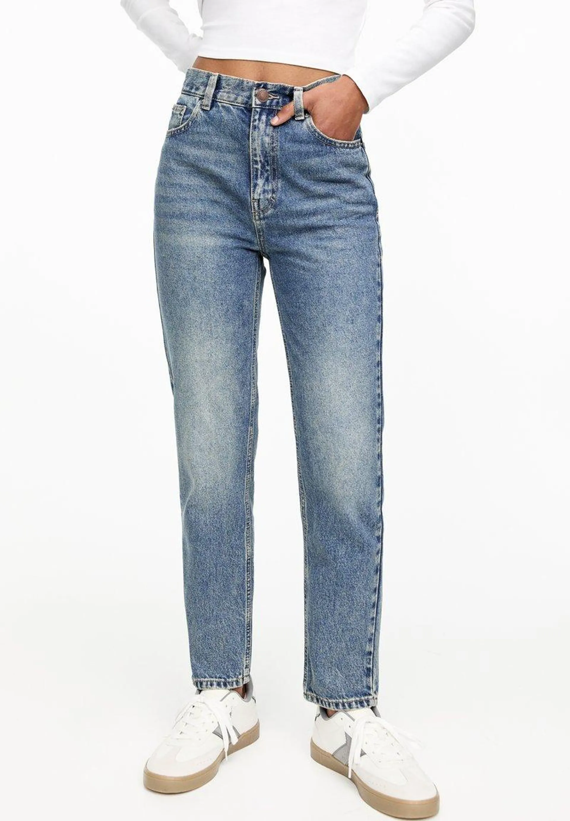 MOM - Jeans fuselé - blue