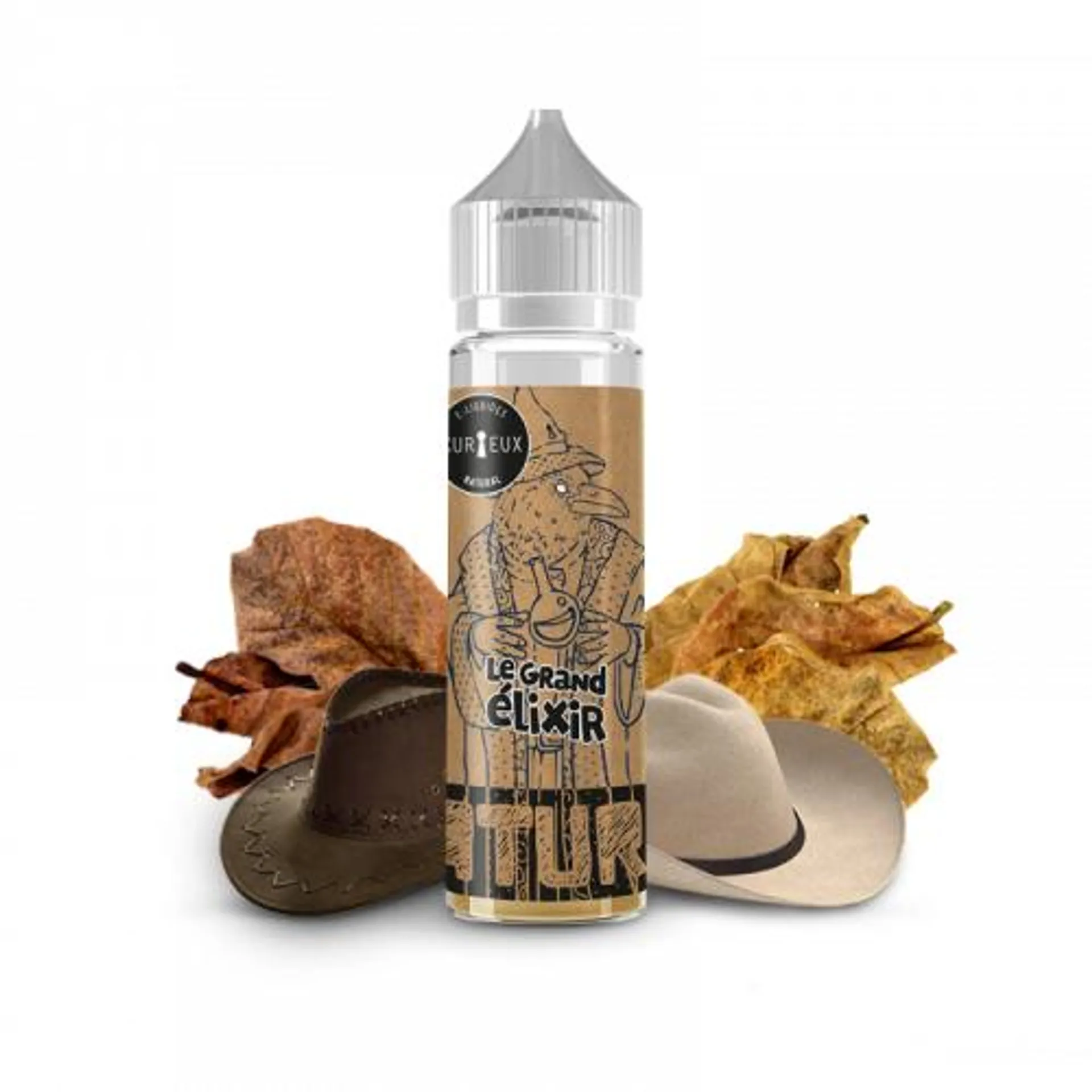 E-Liquide GRAND ELIXIR 50 ml - Curieux Edition Natural