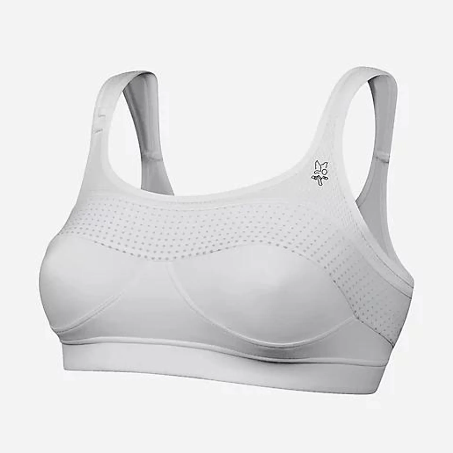 Brassière femme Force 3 Top Strap BLANC