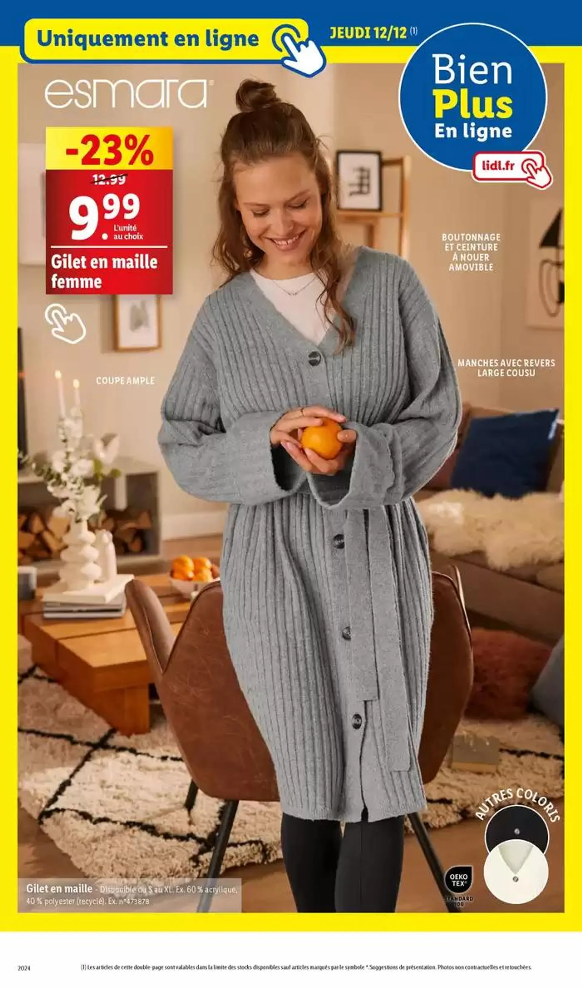 Retrouvez tout le nécessaire chez Lidl pour concocter des plats réconfortants cet hiver! du 12 décembre au 17 décembre 2024 - Catalogue page 18