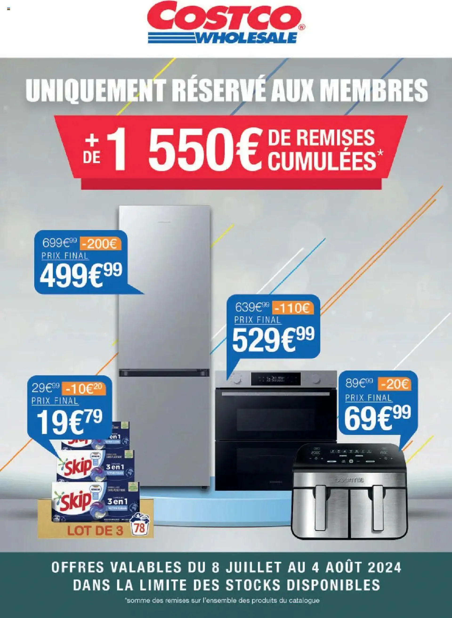 Costco catalogue du 8 juillet au 4 août 2024 - Catalogue page 1