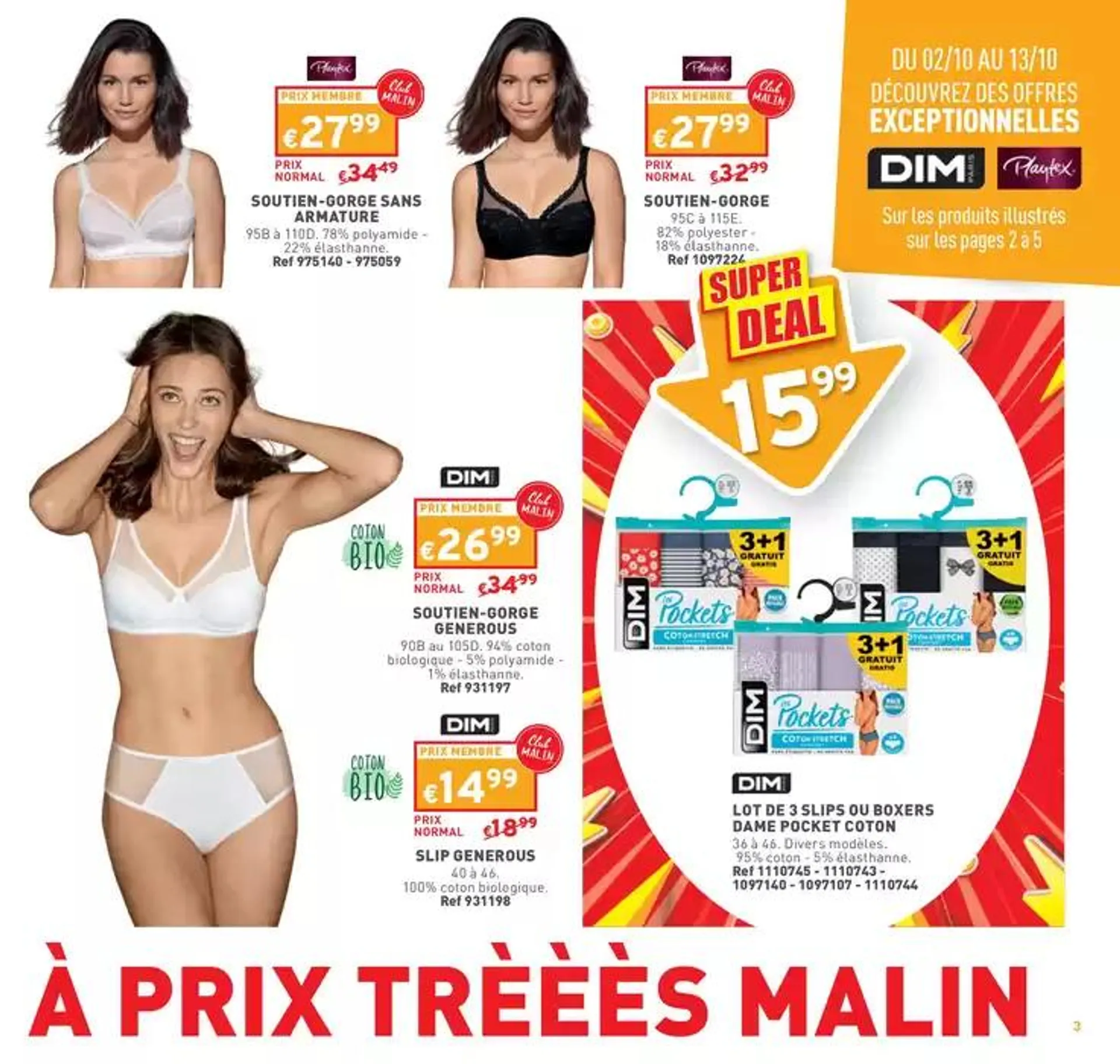 SUPER DEAL du 1 octobre au 7 octobre 2024 - Catalogue page 3