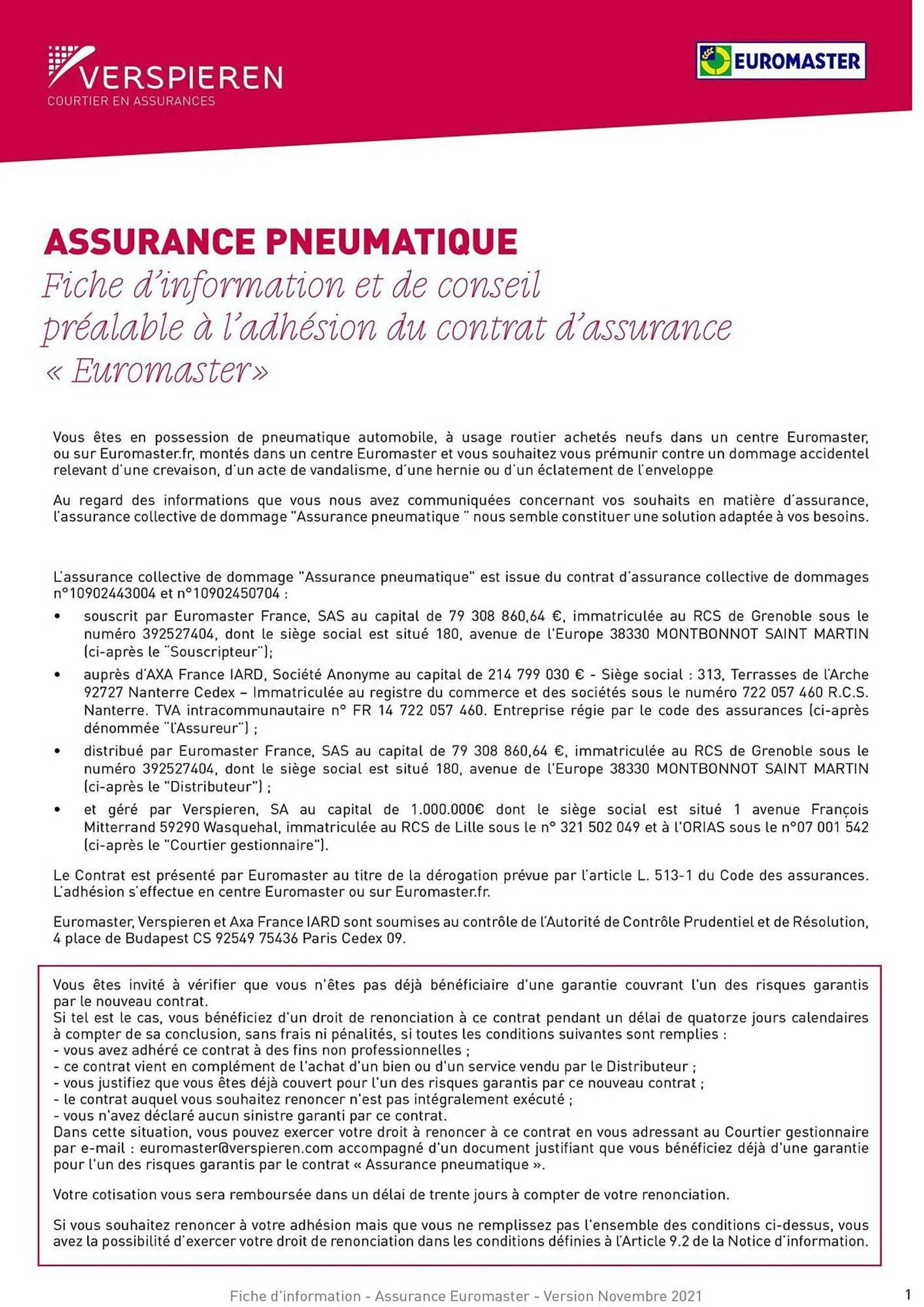 Catalogue Euromaster du 12 décembre au 31 janvier 2024 - Catalogue page 2