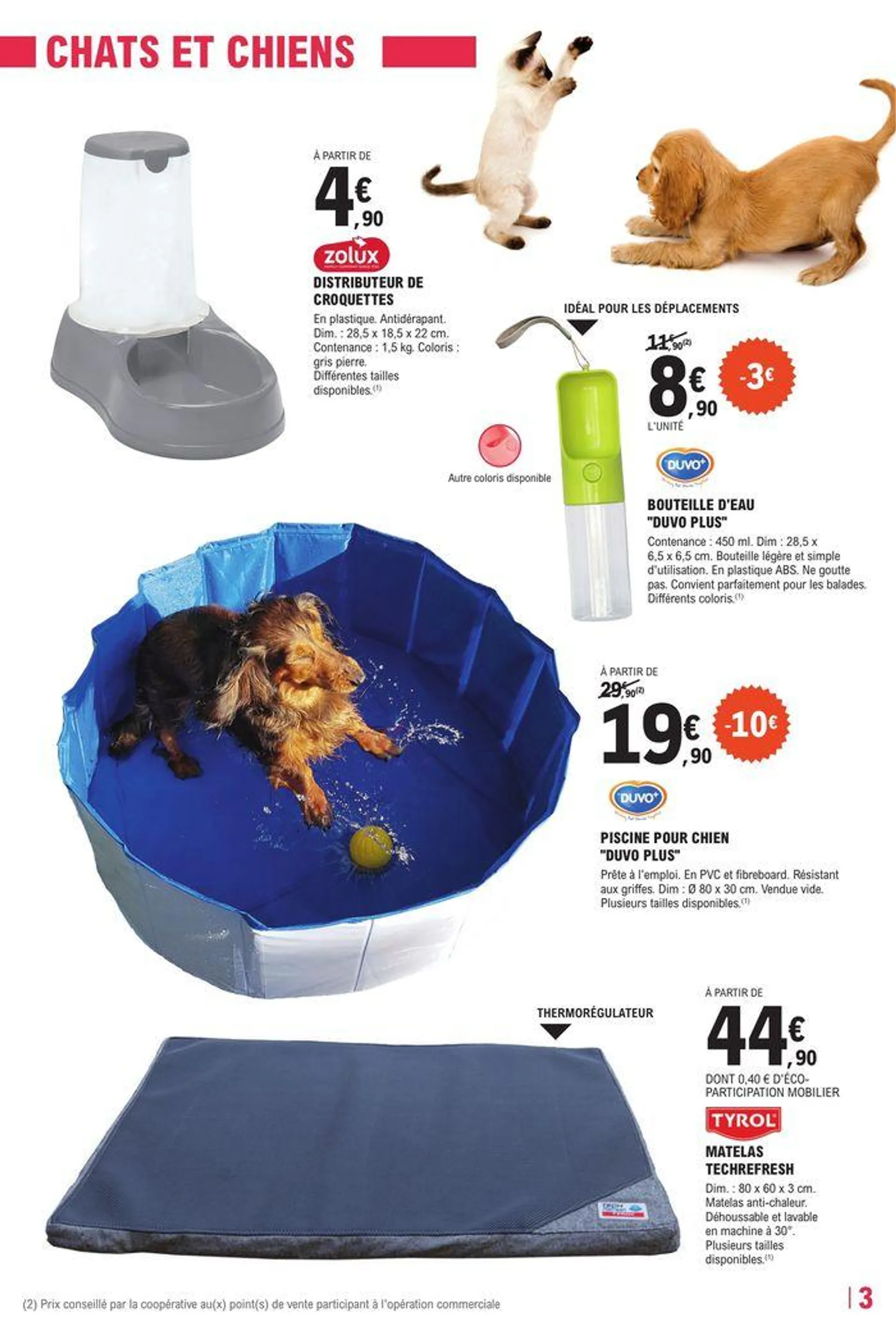 Top promos pour vos animaux du 2 juillet au 13 juillet 2024 - Catalogue page 3