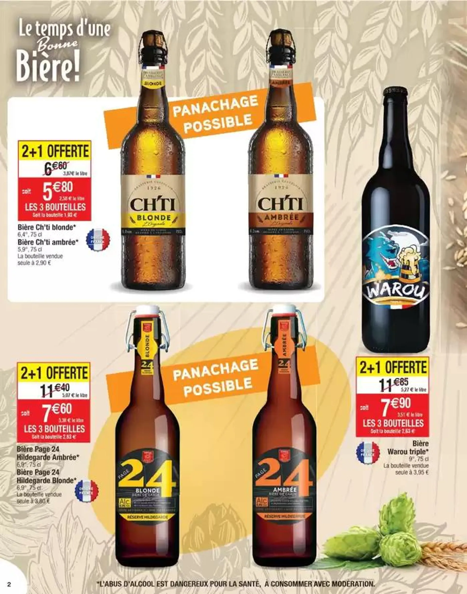 Le temps d'une bonne bière ! du 1 octobre au 13 octobre 2024 - Catalogue page 2